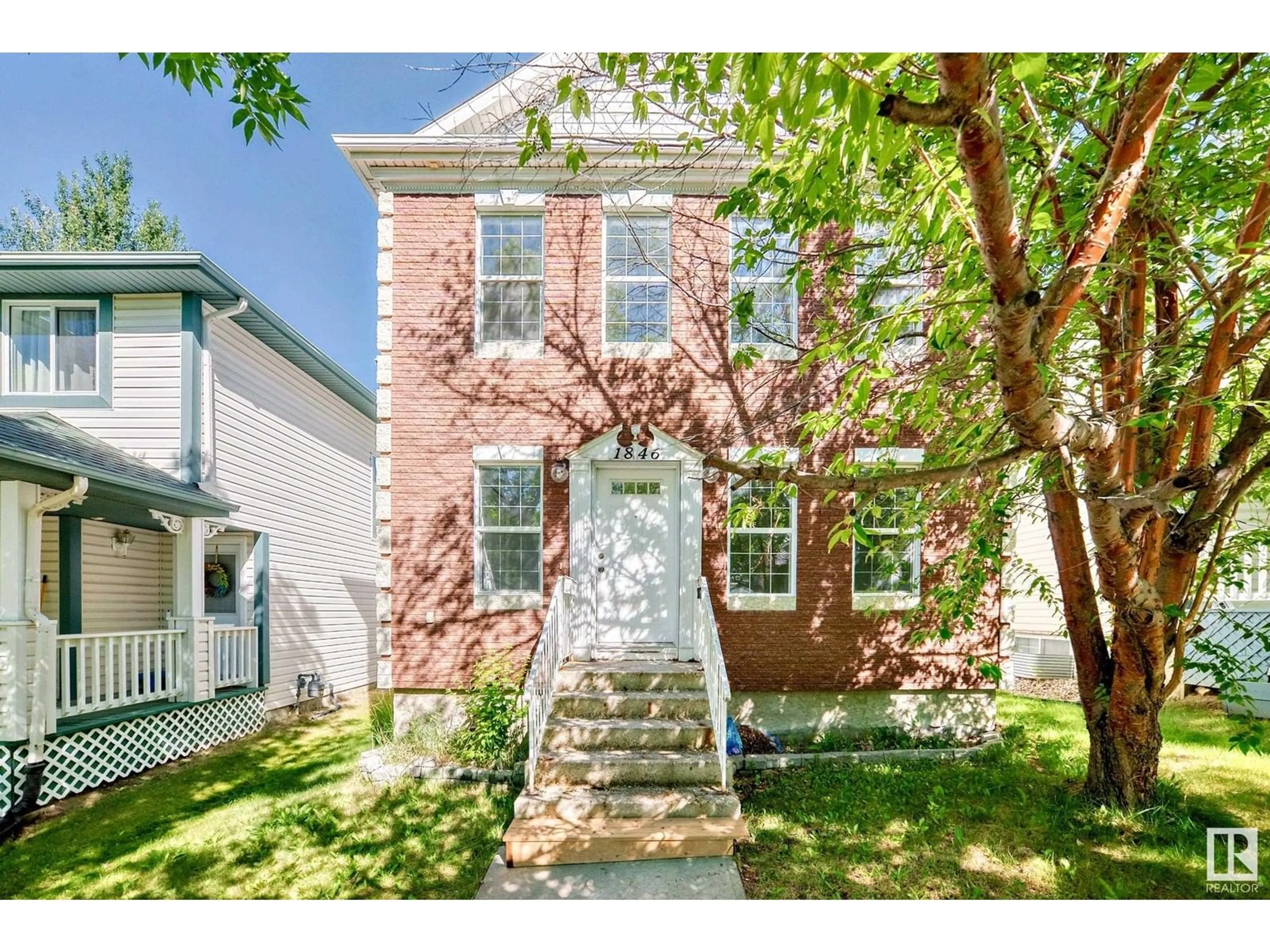Home with brick exterior material, street for 1846 TOMLINSON CR, Edmonton Alberta T6R2T5