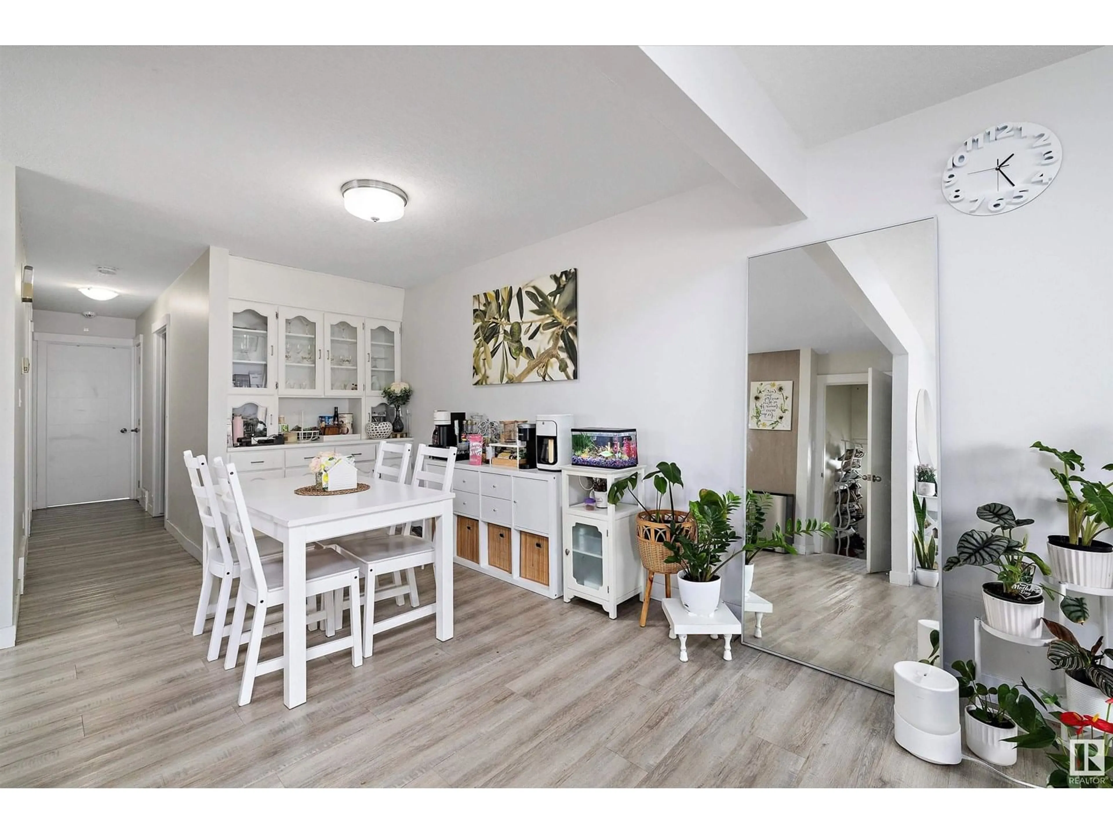 Open concept kitchen, wood/laminate floor for NW - 10229/10231 159 ST, Edmonton Alberta T5P3A3