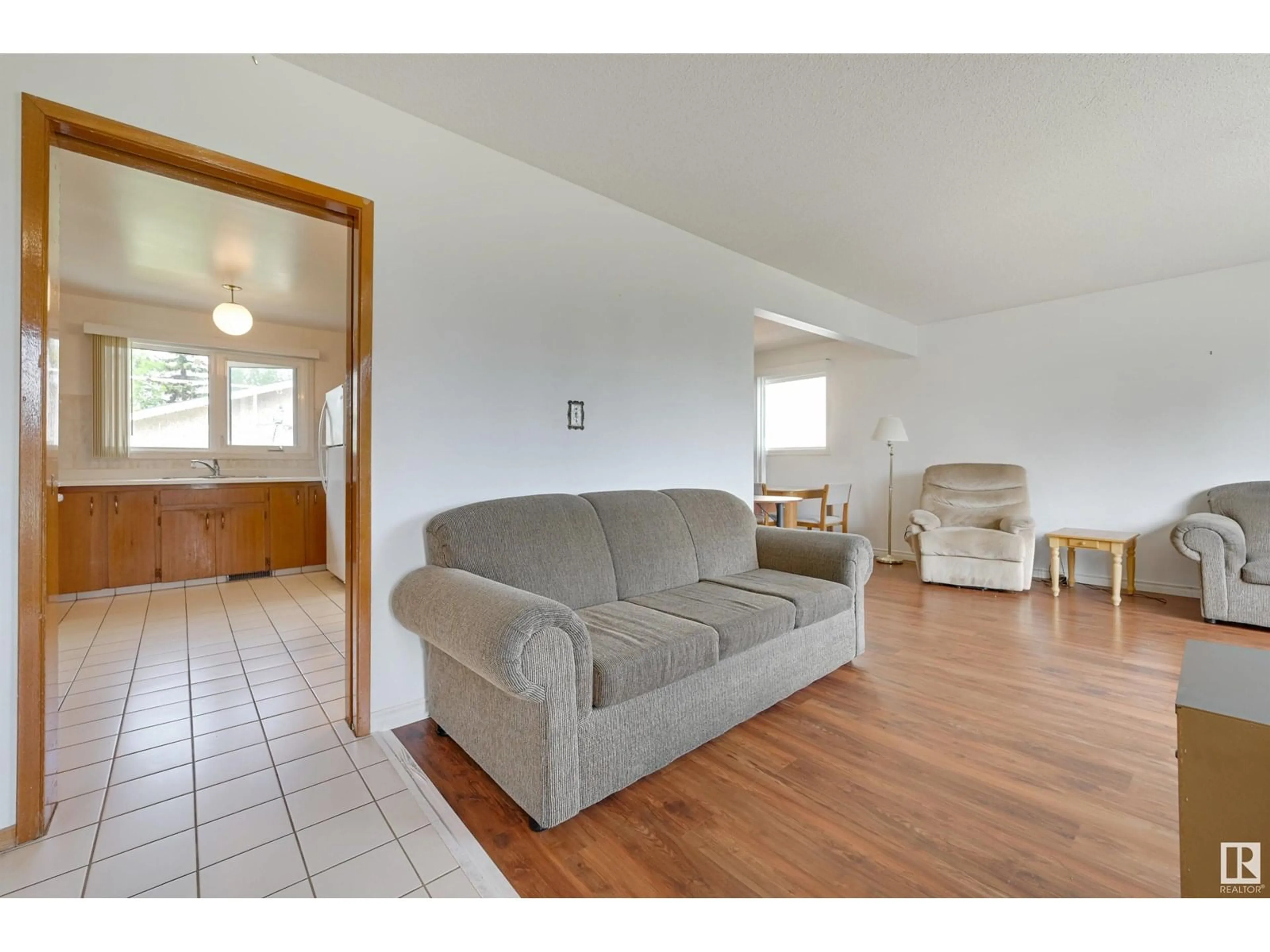 Living room with furniture, unknown for NW - 15008 96 ST, Edmonton Alberta T5E4W7