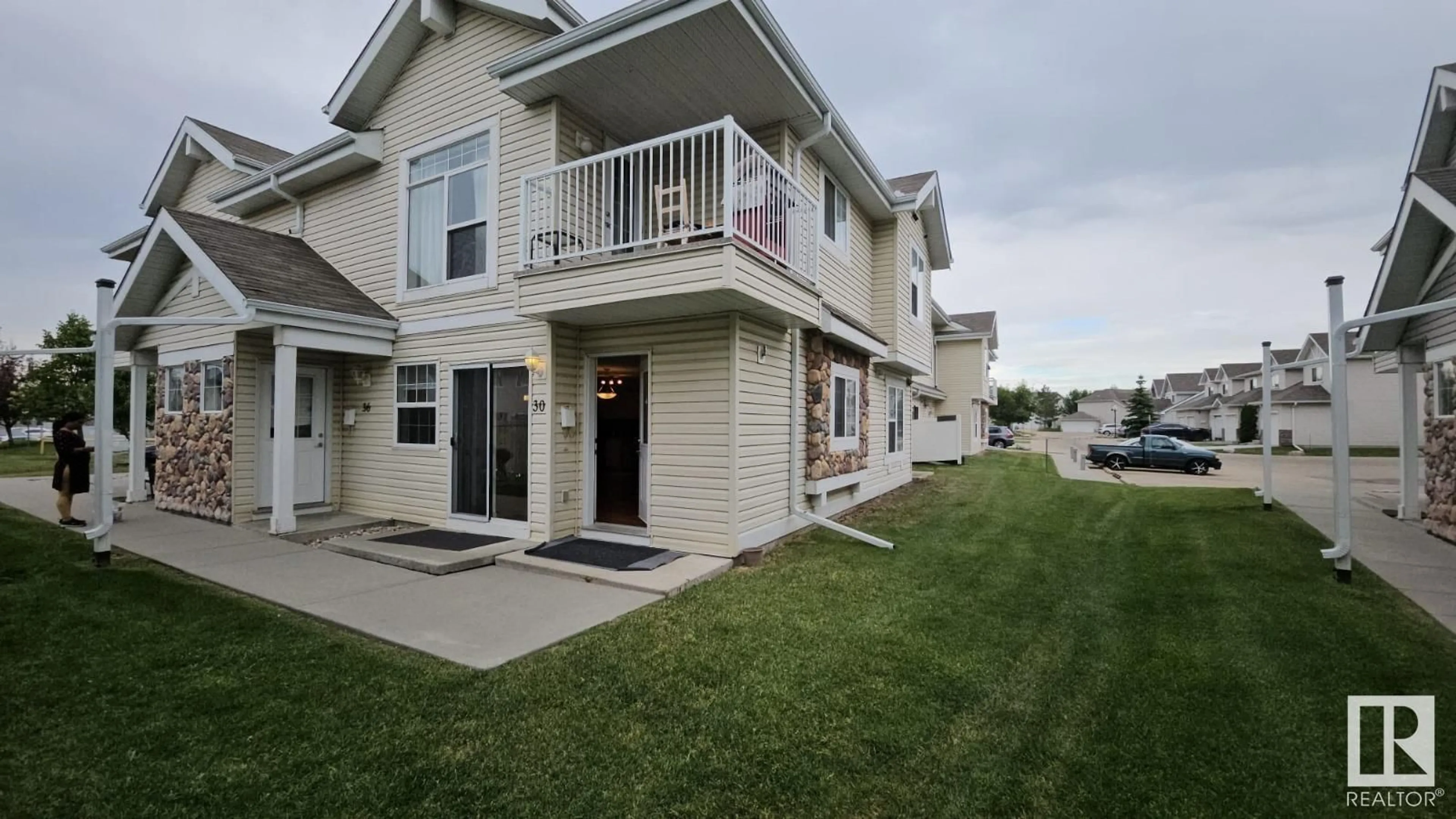 Patio, water/lake/river/ocean view for #30 - 150 EDWARDS DR, Edmonton Alberta T6X1M4