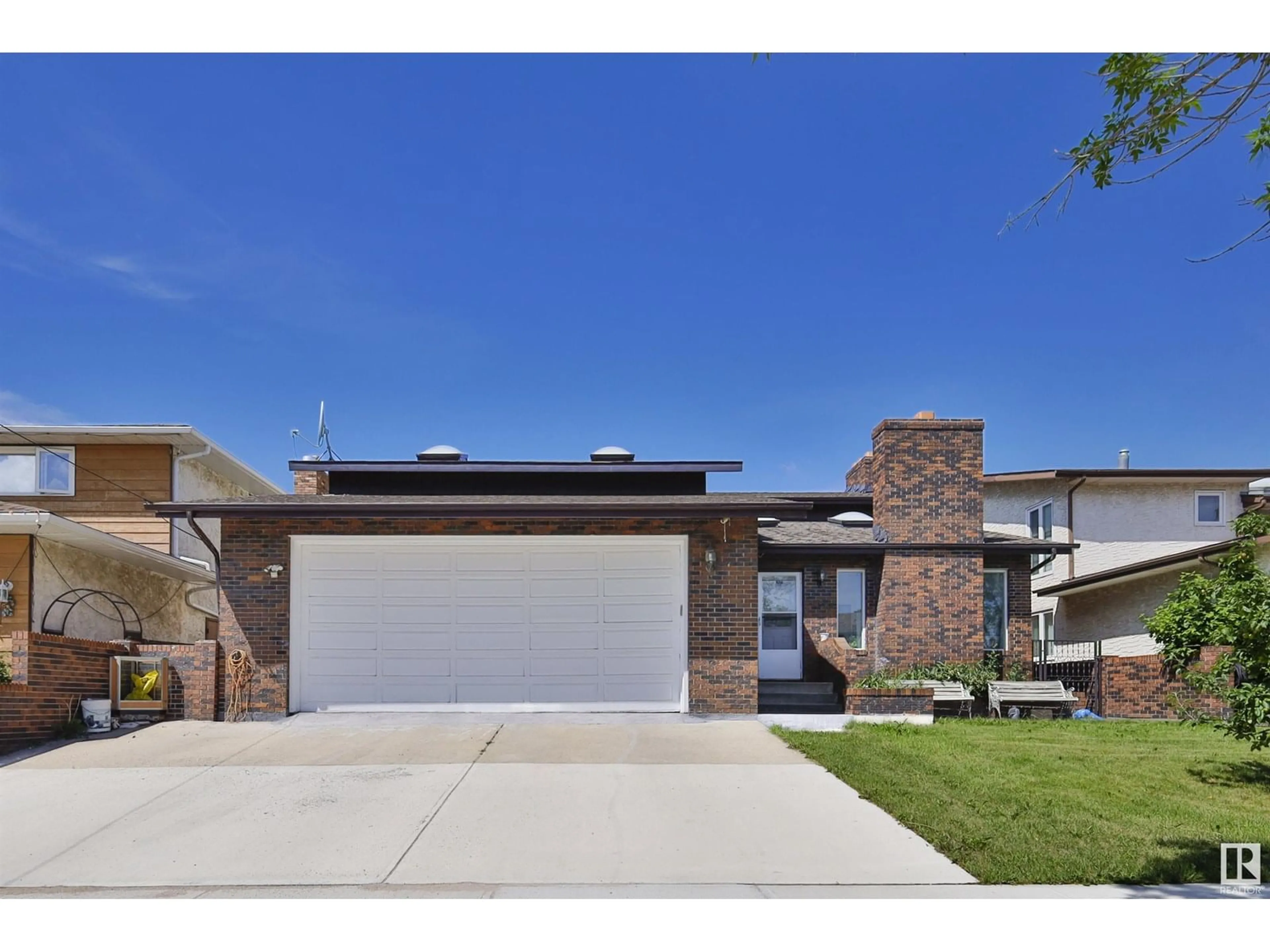 Home with brick exterior material, street for NW - 15808 100 ST, Edmonton Alberta T5X4E4