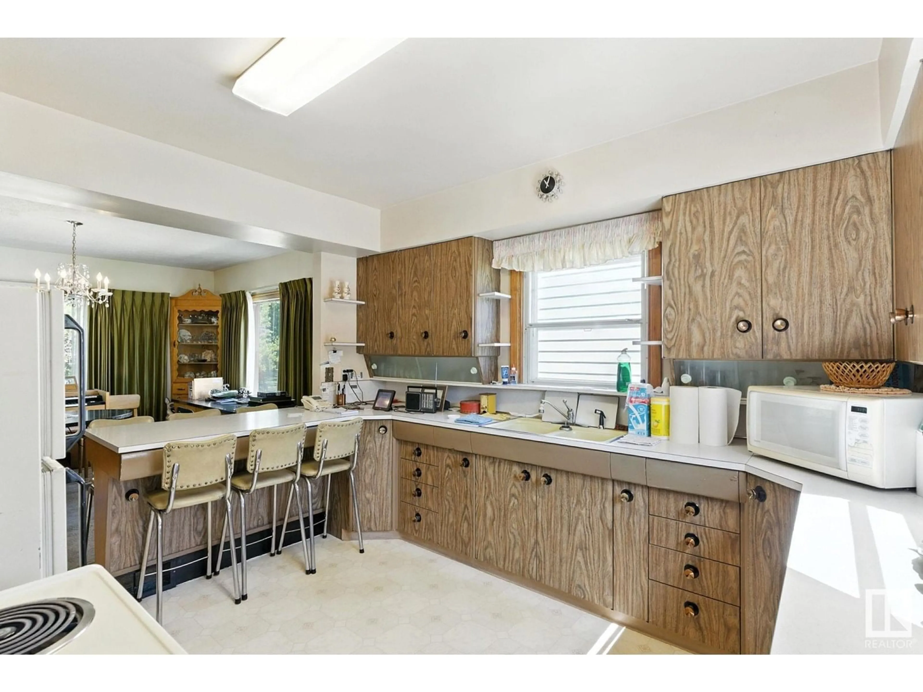 Open concept kitchen, unknown for 11033 107 ST NW, Edmonton Alberta T5H2Z6