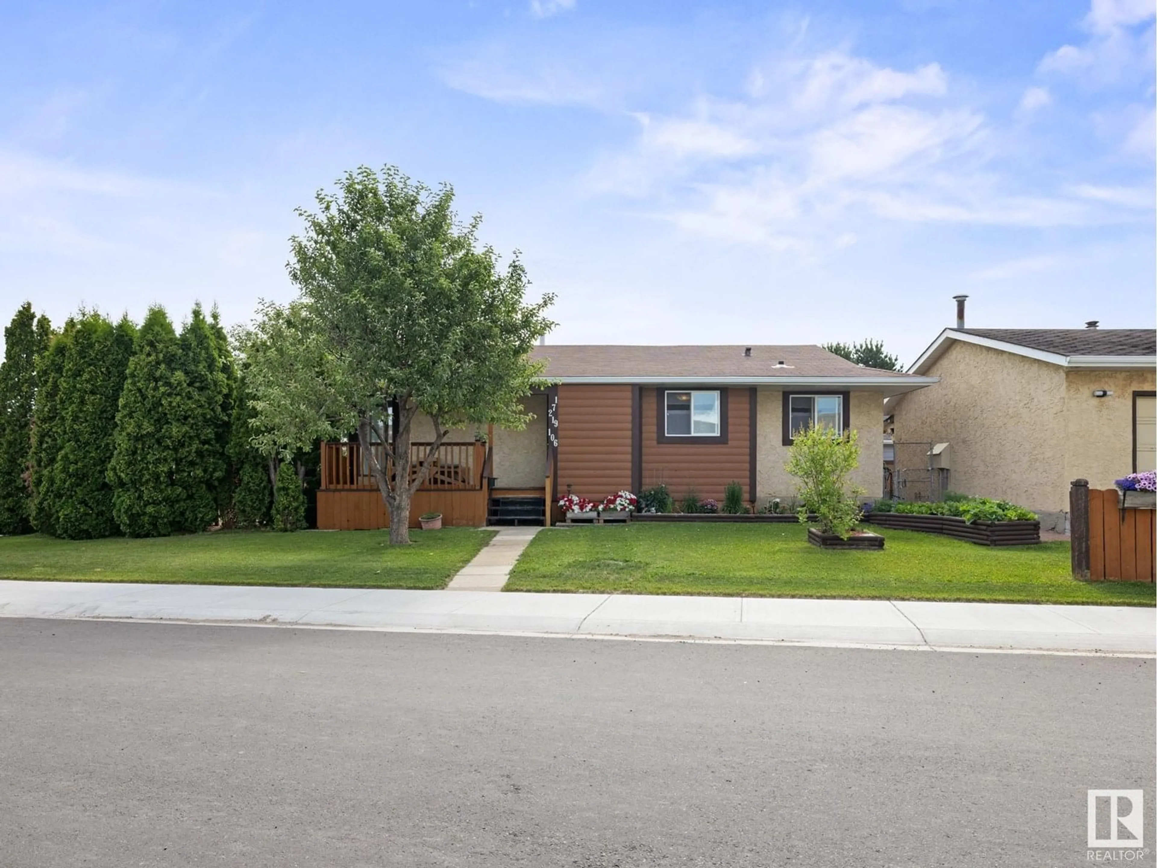 Home with brick exterior material, street for 17219 106 ST, Edmonton Alberta T6X3G9