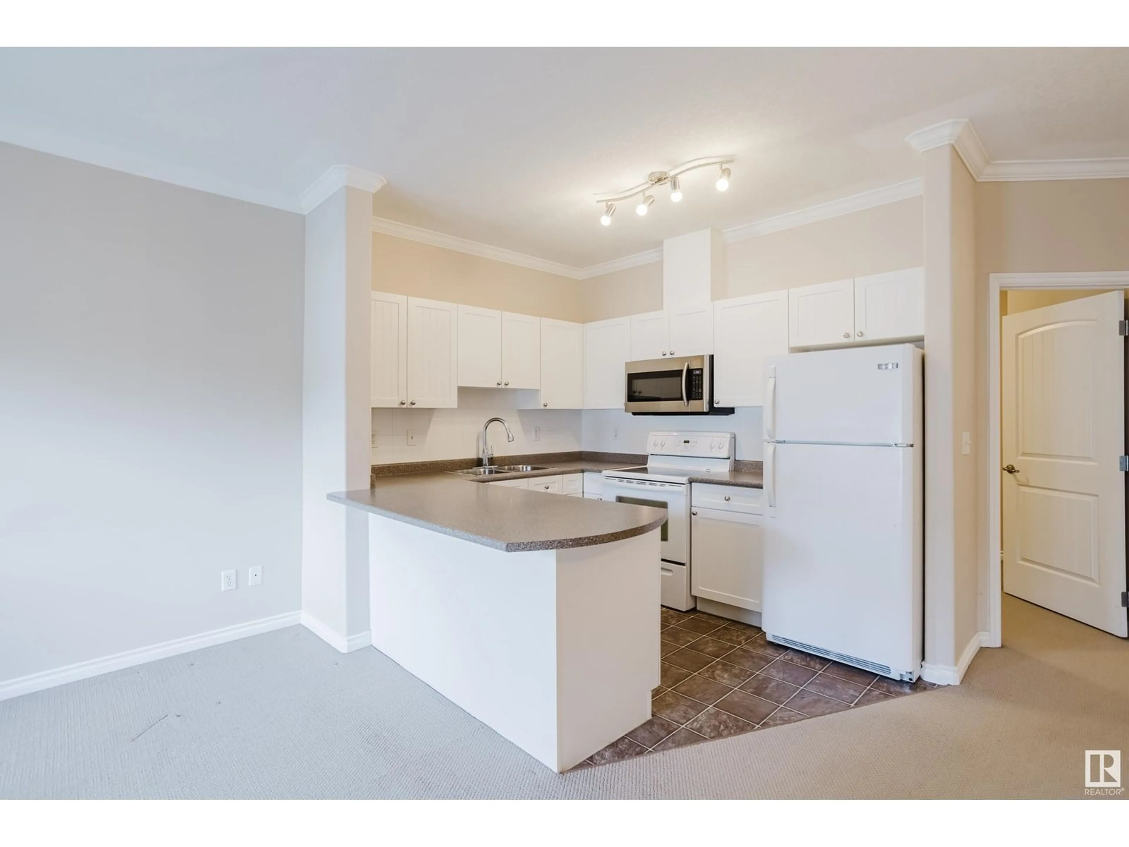 Standard kitchen, unknown for #130 - 8528 82 AV, Edmonton Alberta T6C0Y8