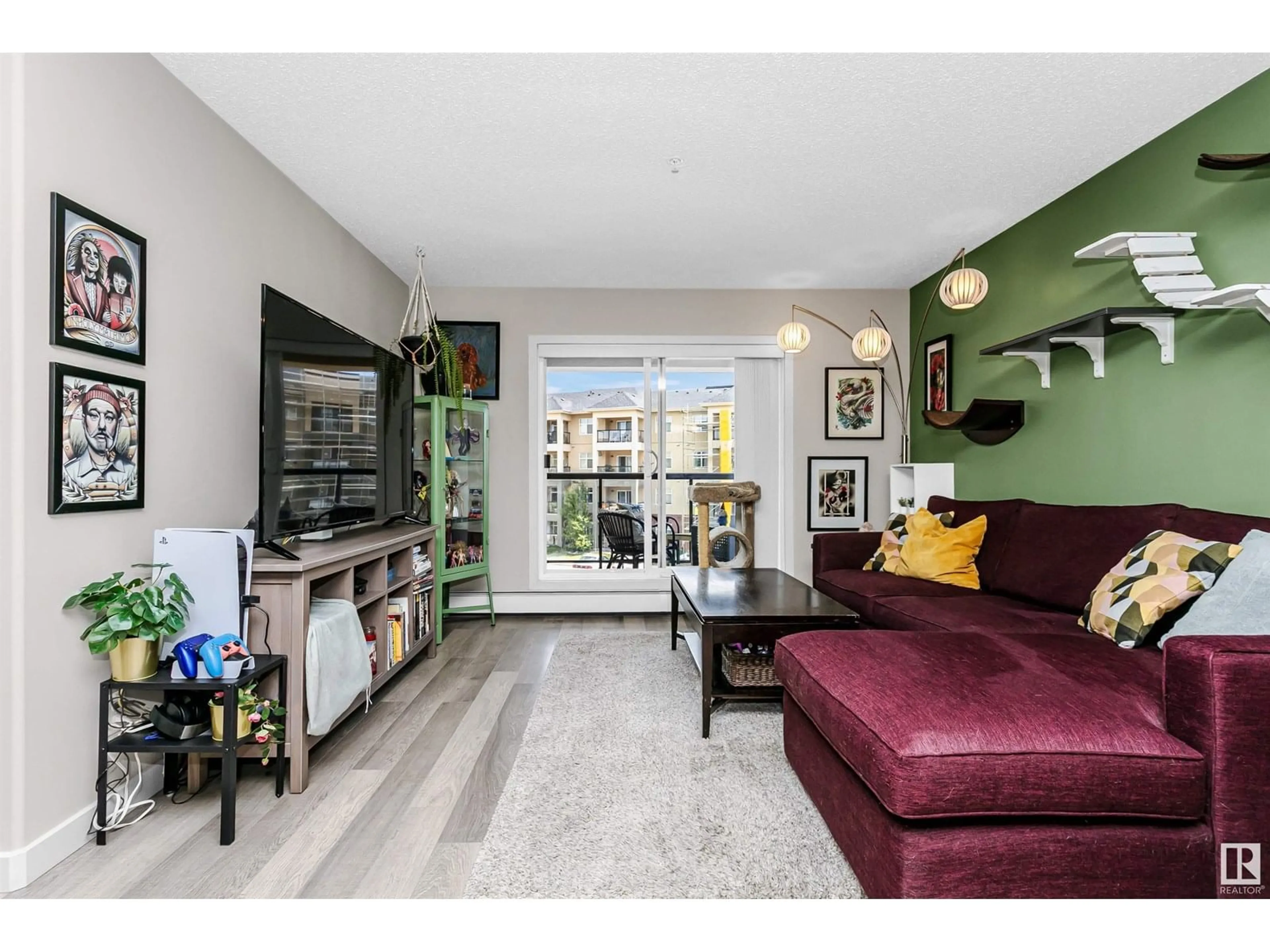 Living room with furniture, unknown for #356 - 7805 71 ST NW, Edmonton Alberta T5Z0K8