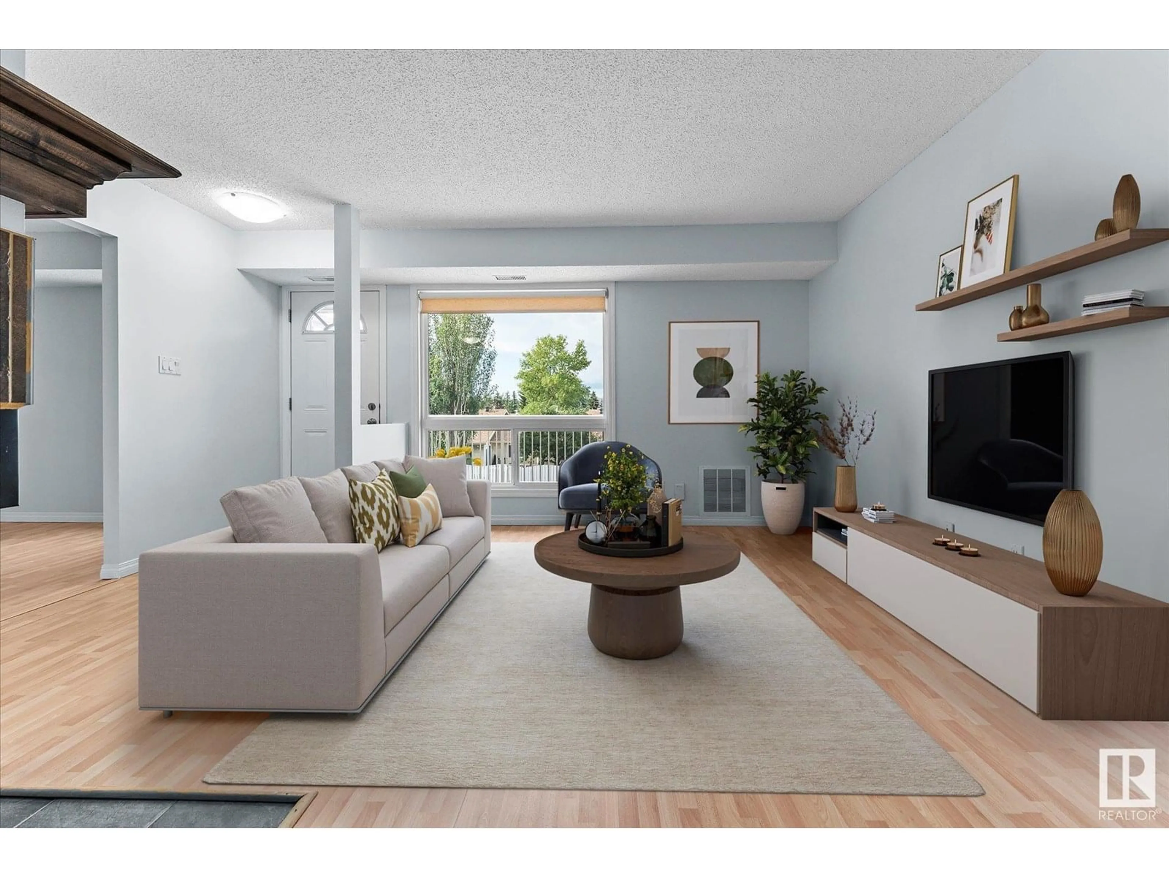 Living room with furniture, unknown for NW - 9359 172 ST, Edmonton Alberta T5T5R6