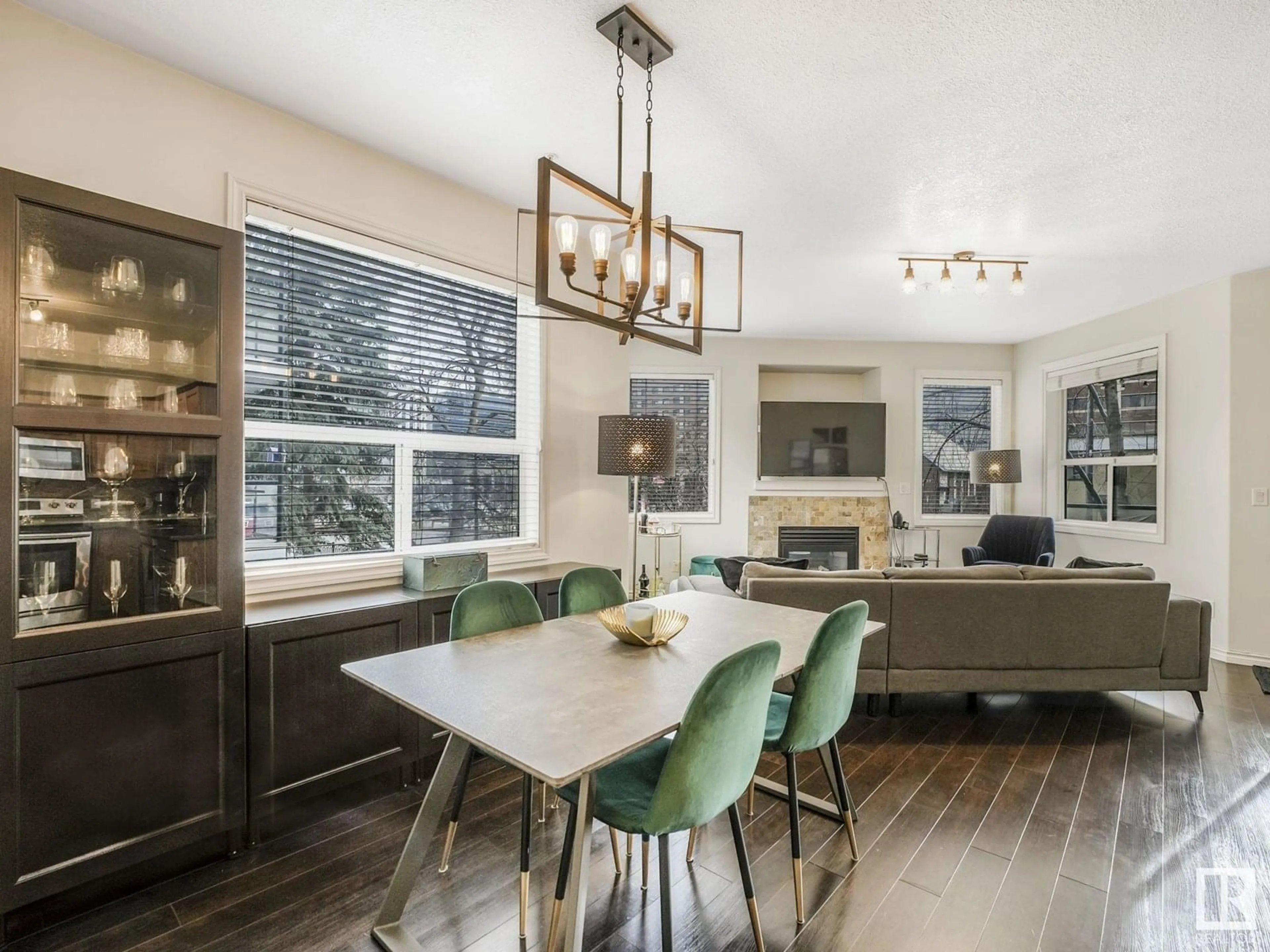 Open concept kitchen, unknown for #204 - 10011 110 ST, Edmonton Alberta T5K2X1