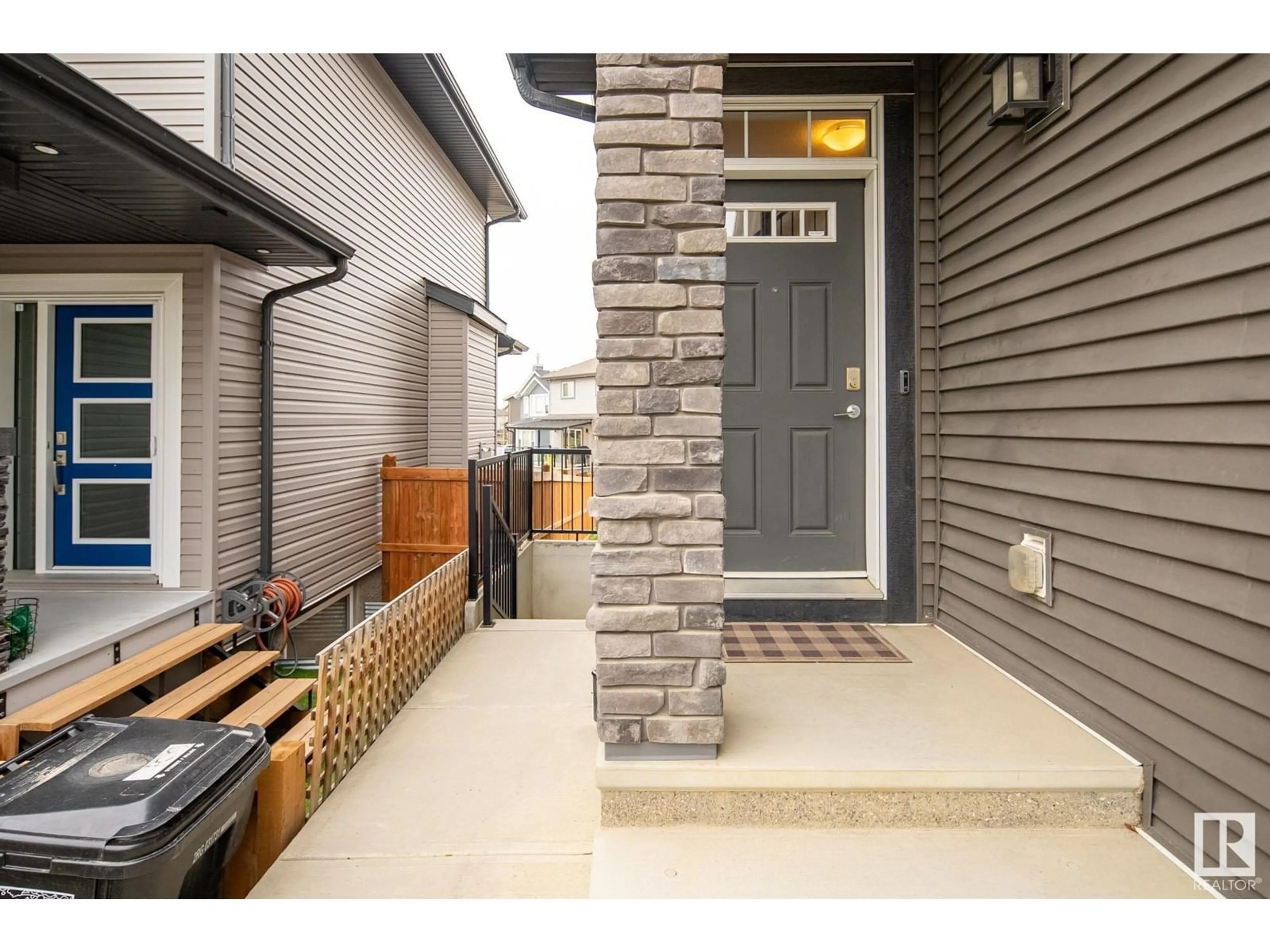 Home with brick exterior material, street for 5404 22 AV, Edmonton Alberta T6X2H8