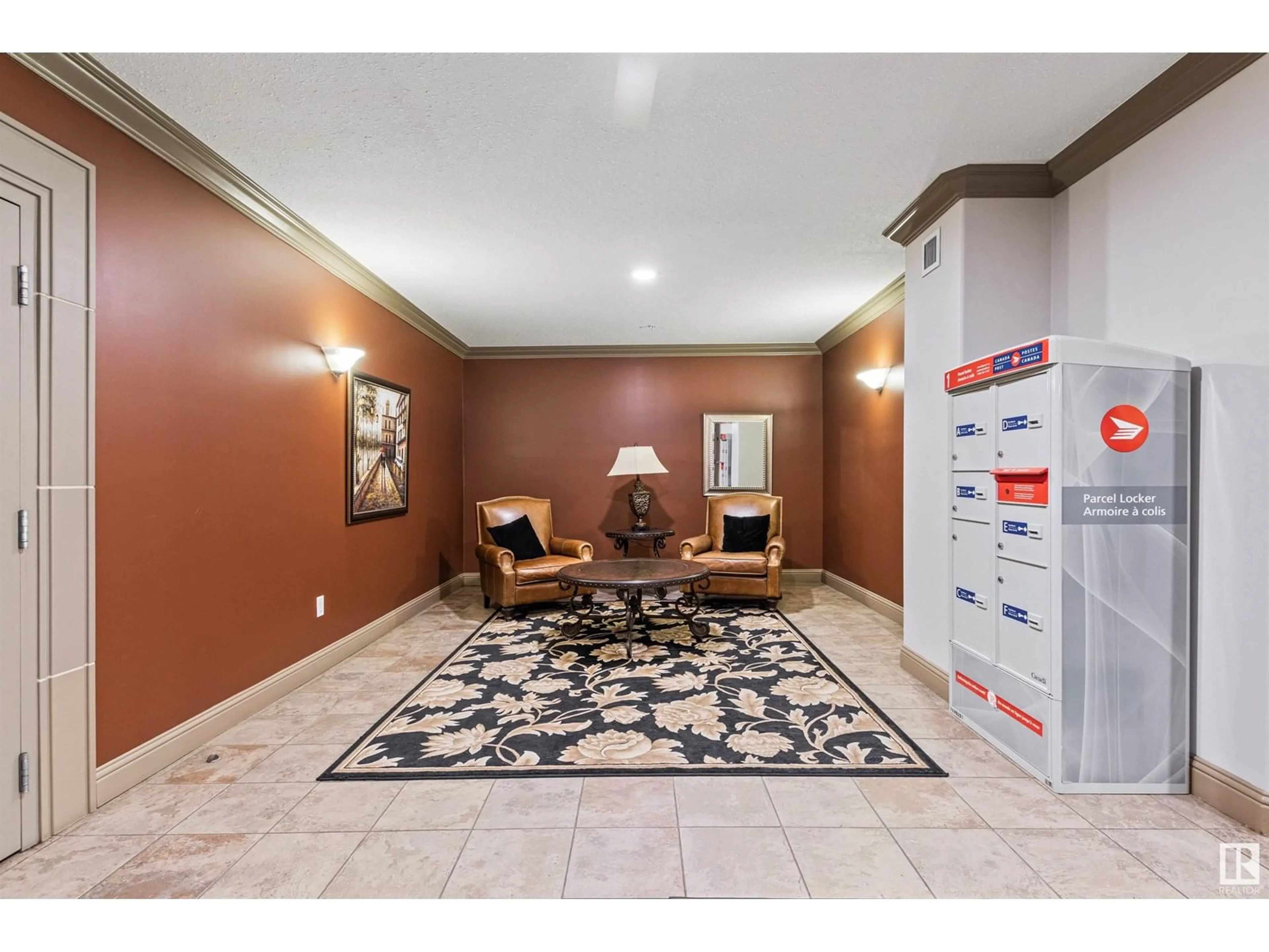 Indoor foyer for 131 - 1406 HODGSON WY, Edmonton Alberta T6R3K1