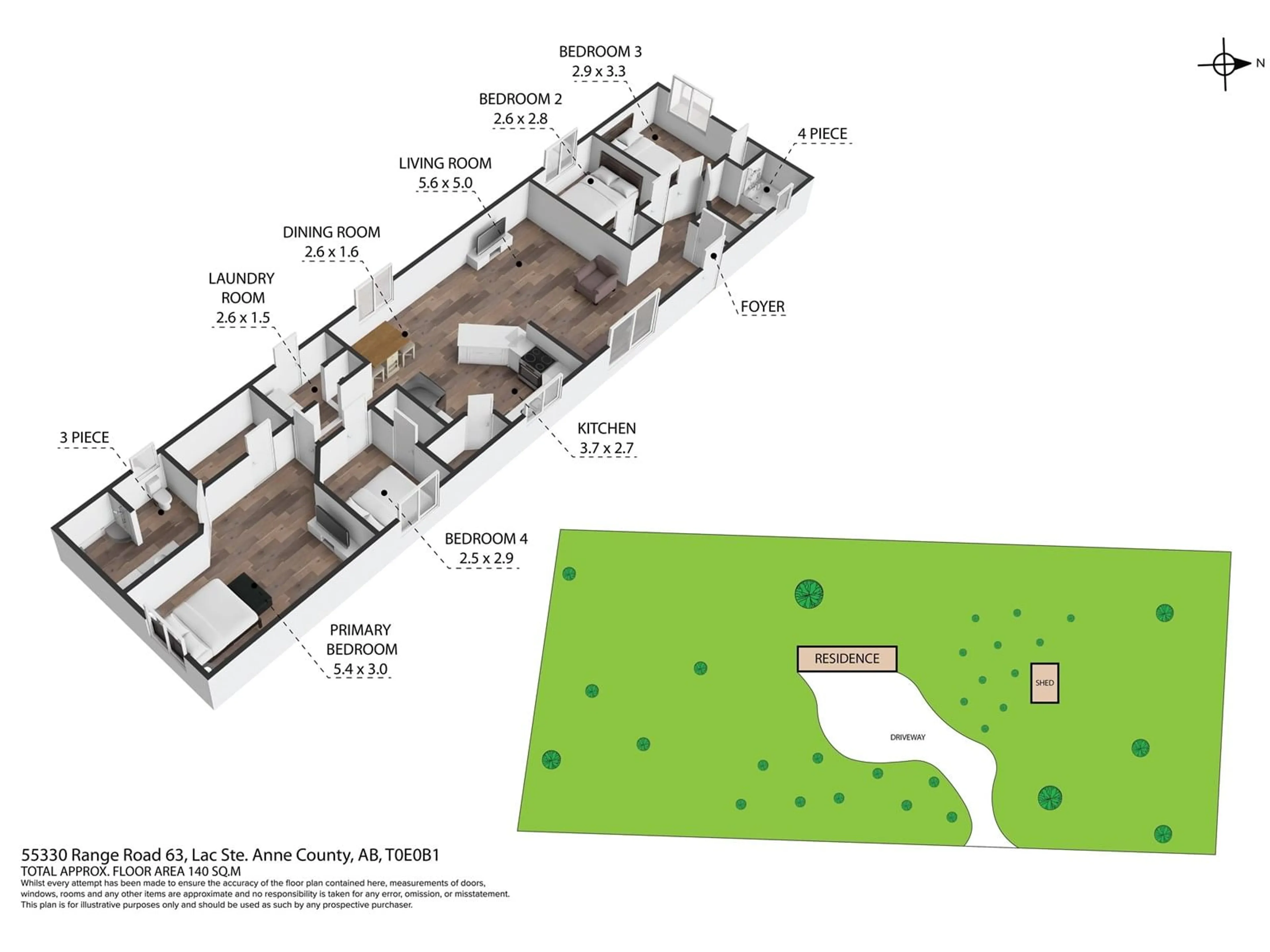 Floor plan for 55330 RGE ROAD 63, Rural Lac Ste. Anne County Alberta T0E2A0