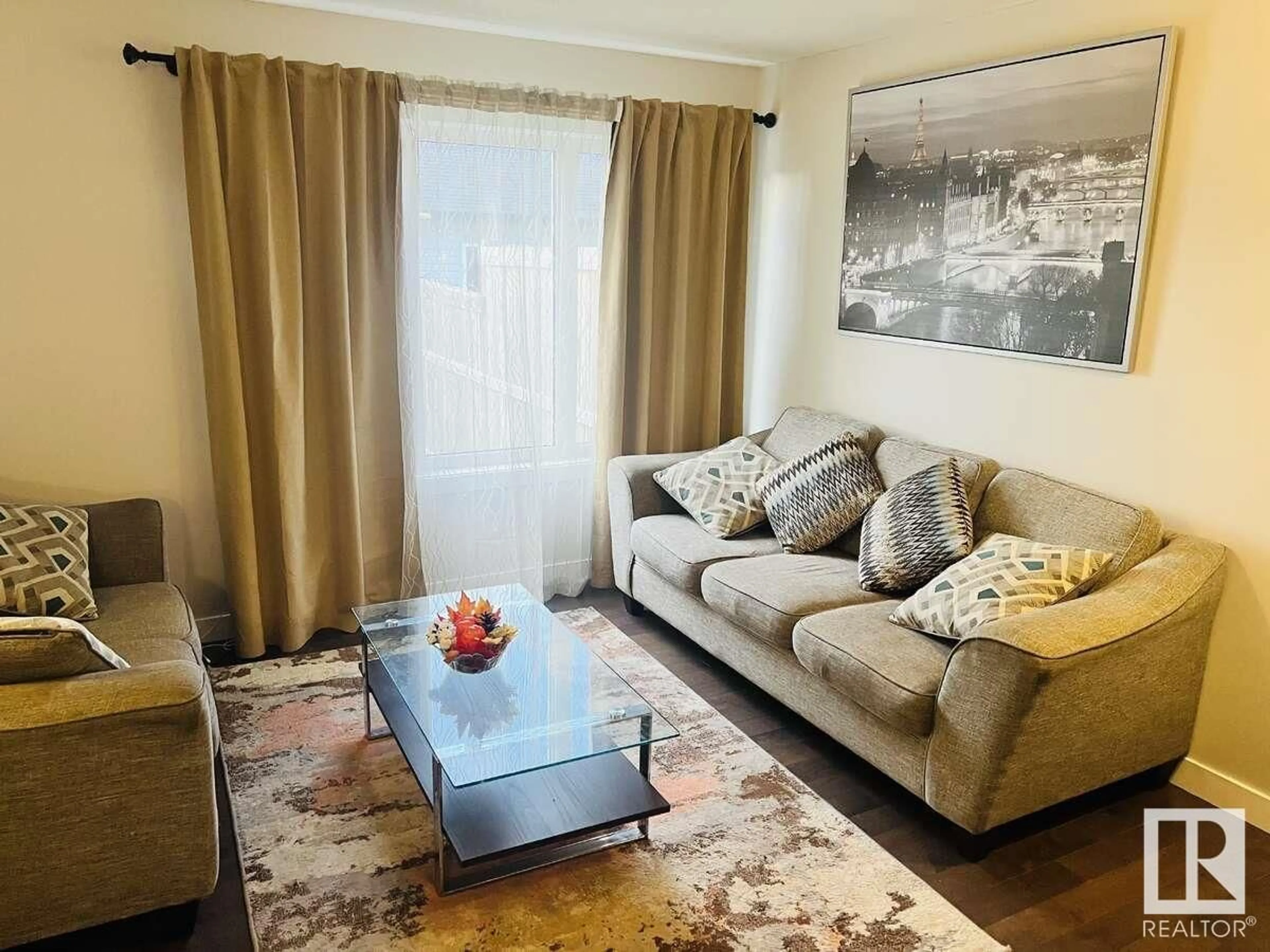 Living room with furniture, unknown for 6 ABBEY RD, Sherwood Park Alberta T8H0V6