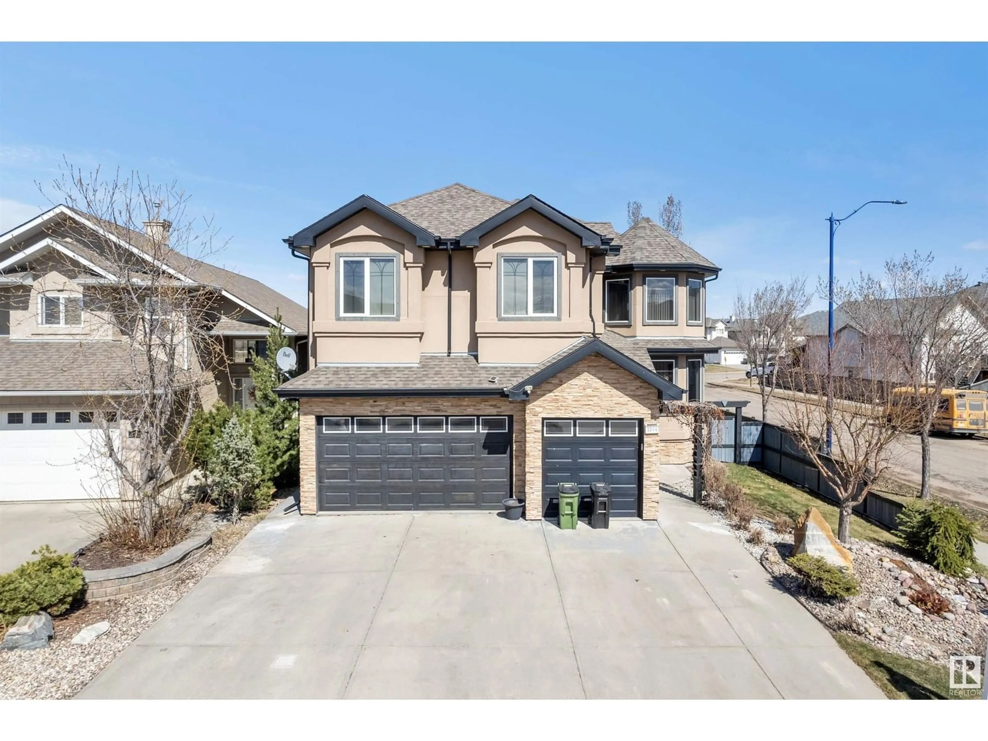 Home with brick exterior material, street for SW SW - 1304 70 ST, Edmonton Alberta T6X1K9