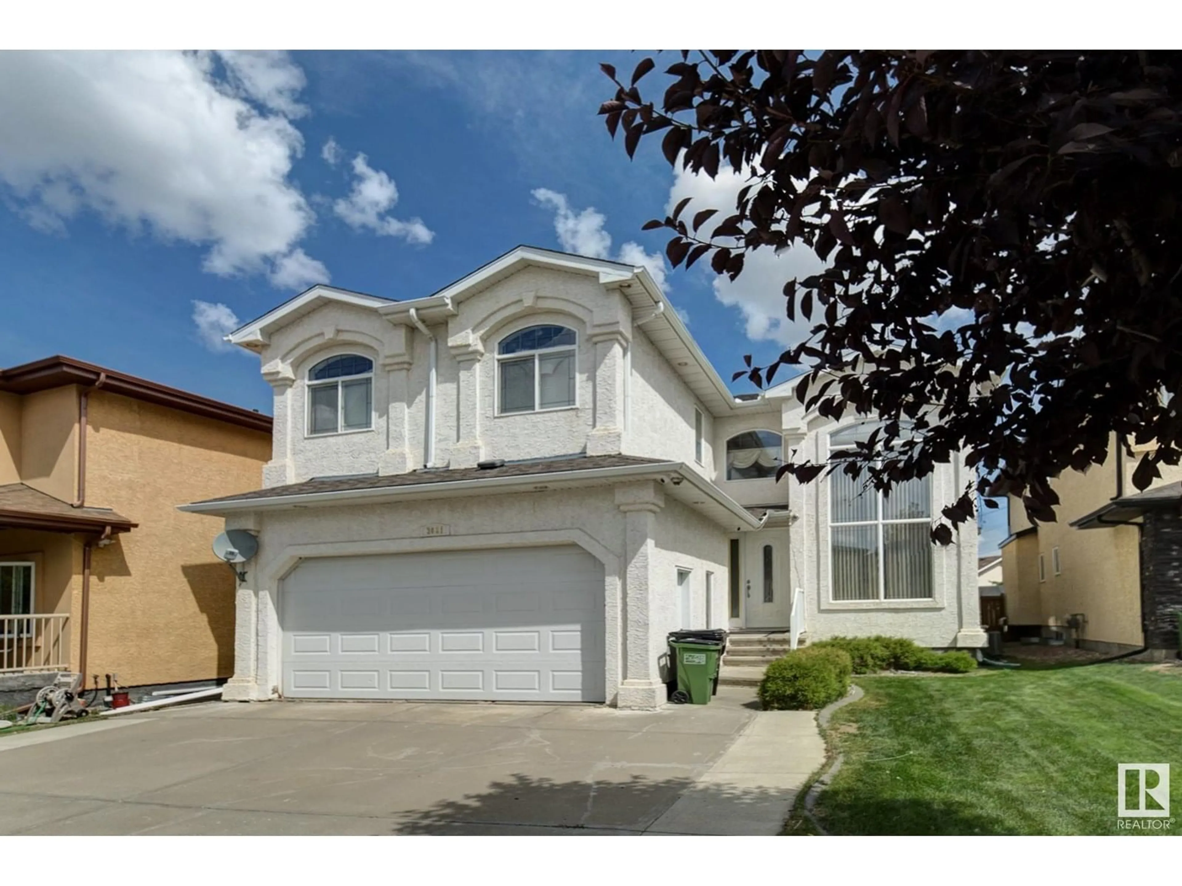 Home with vinyl exterior material, street for 3621 28A ST NW, Edmonton Alberta T6T1N4