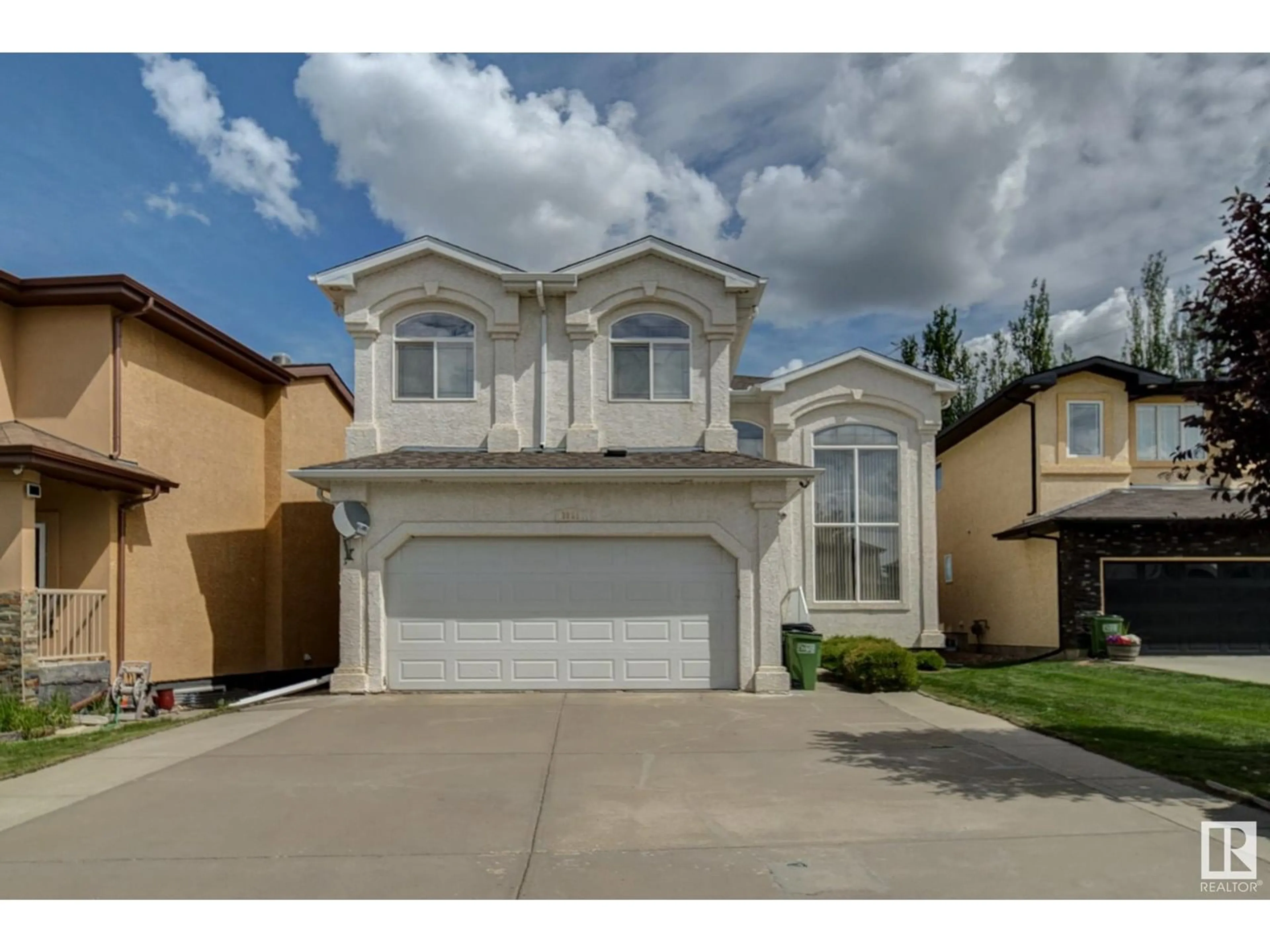Home with vinyl exterior material, street for 3621 28A ST NW, Edmonton Alberta T6T1N4