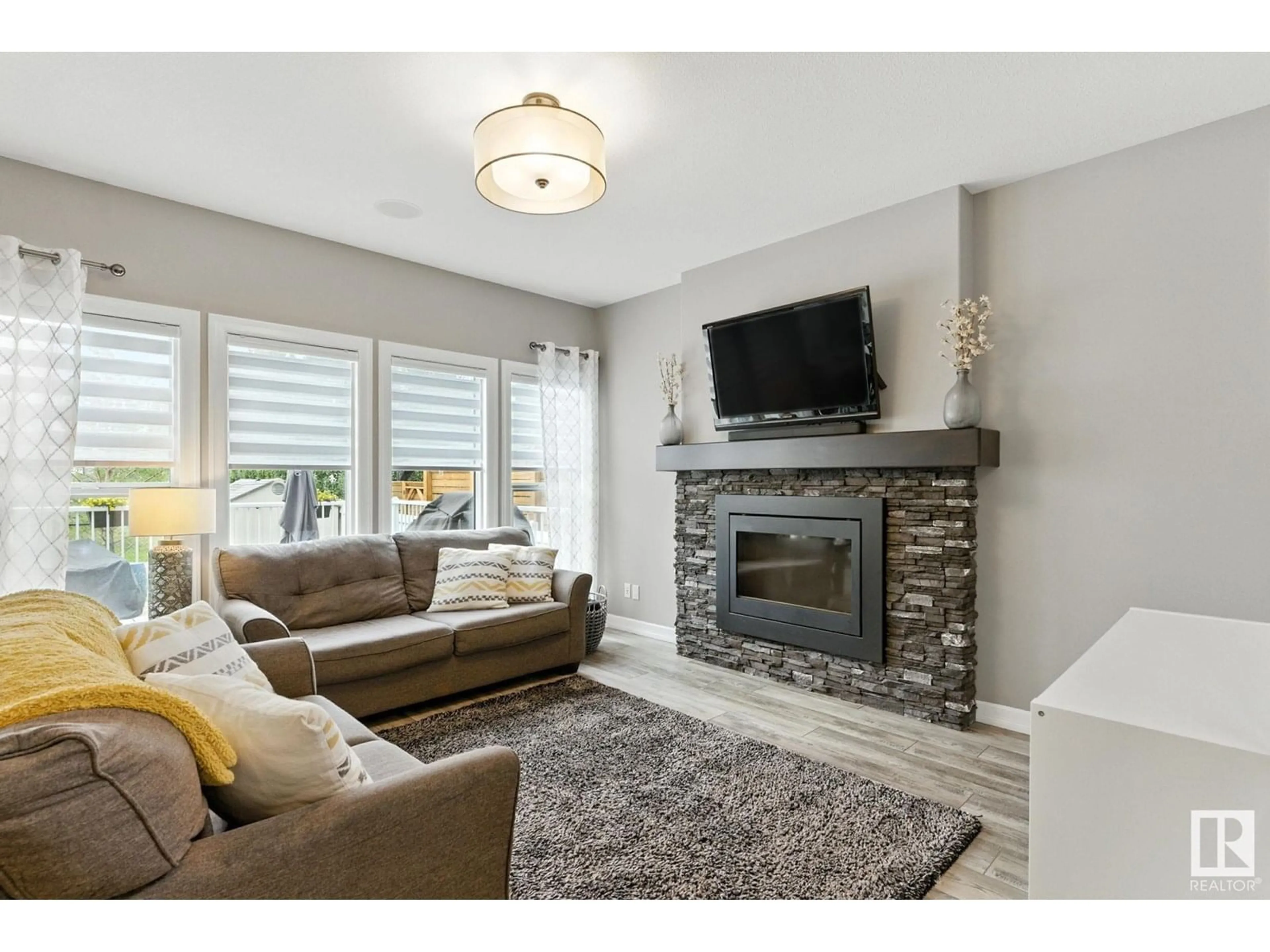 Living room with furniture, unknown for 417 SIMPKINS WD, Leduc Alberta T9E0Y3