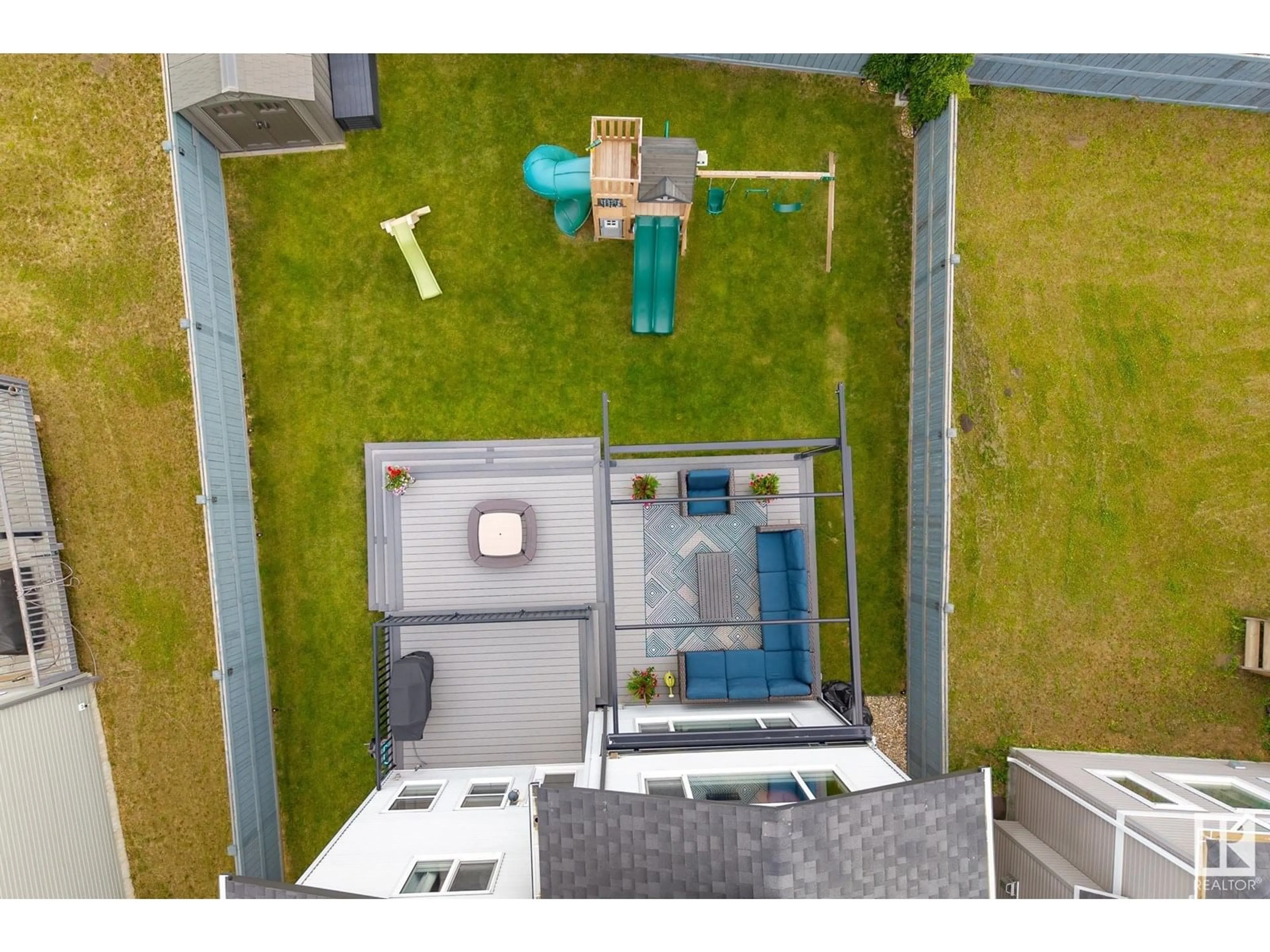 A pic from outside/outdoor area/front of a property/back of a property/a pic from drone, city buildings view from balcony for 5739 GREENOUGH LANDING LD, Edmonton Alberta T5T7J7