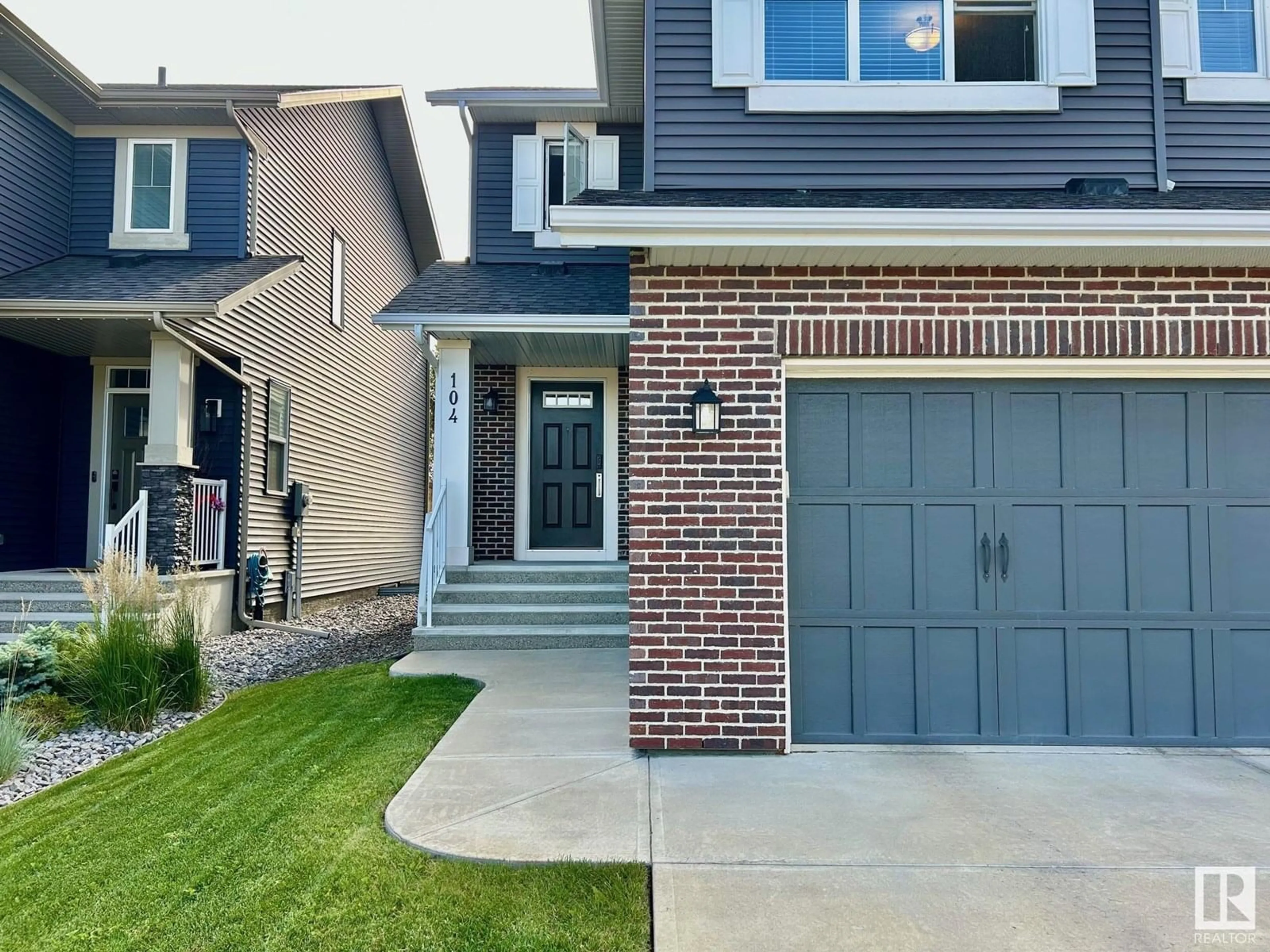 Home with brick exterior material, street for 104 ALDRIDGE CR, Sherwood Park Alberta T8H0Y2