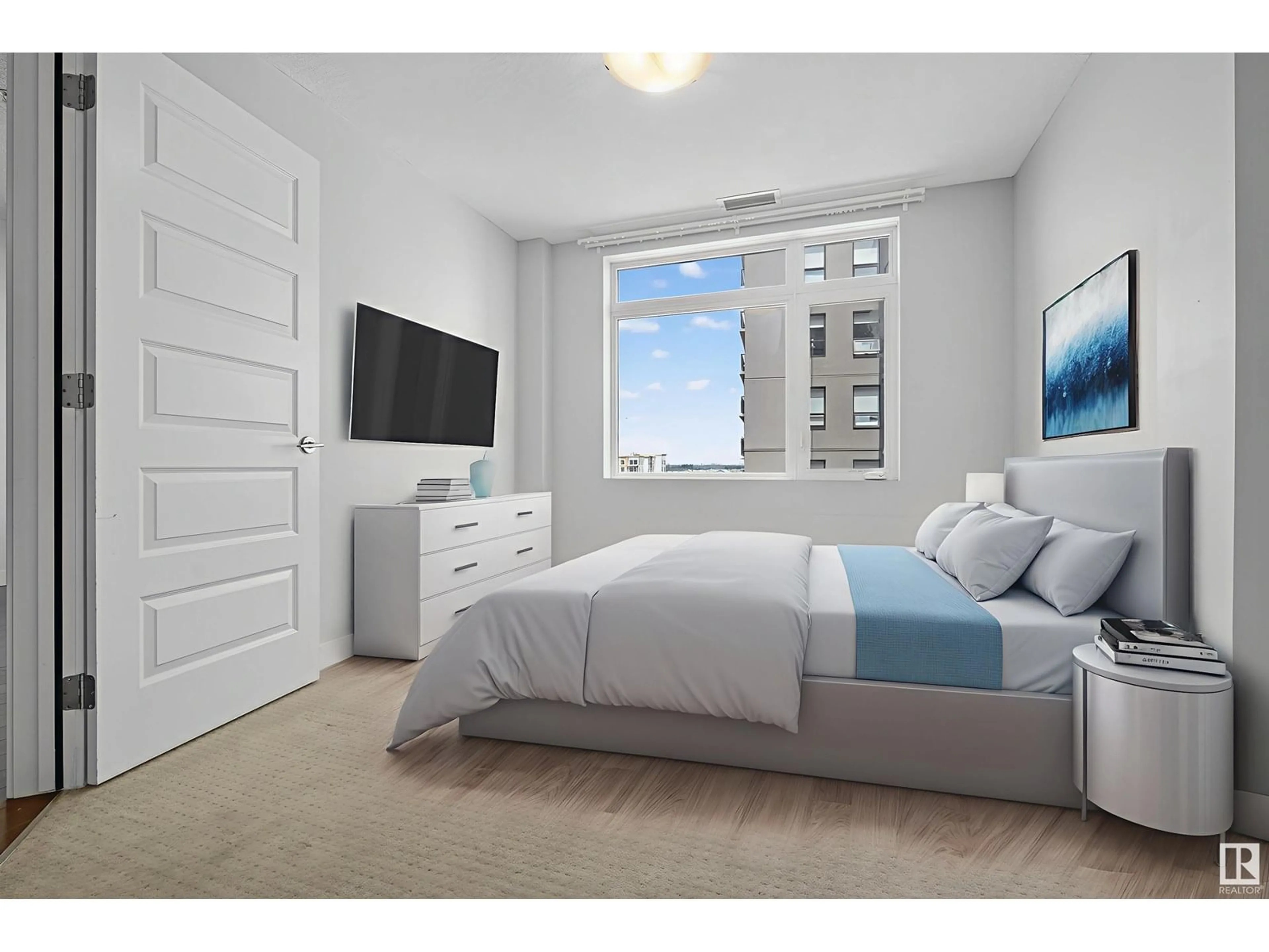 Bedroom with bed, unknown for 5151 - 613 WINDERMERE BV, Edmonton Alberta T6W2K4