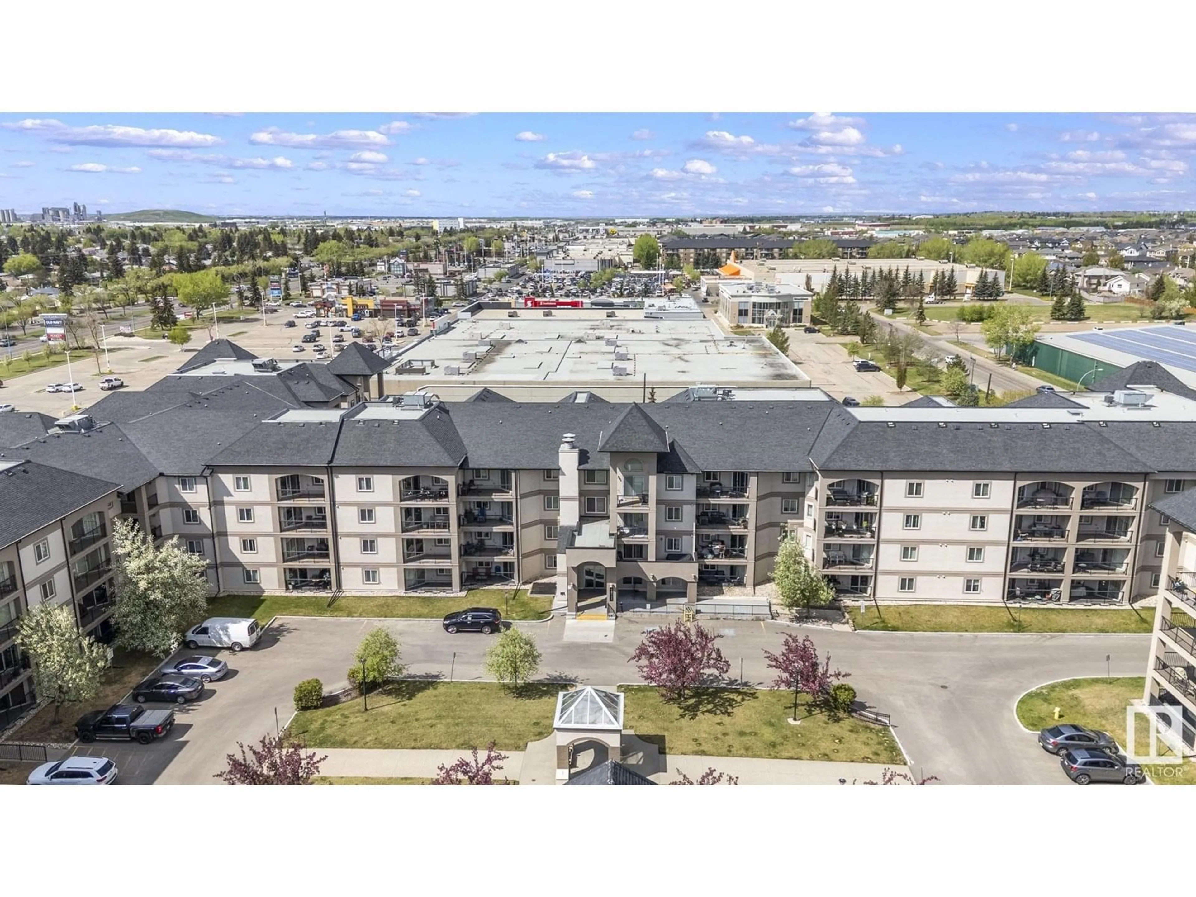 A pic from outside/outdoor area/front of a property/back of a property/a pic from drone, unknown for 310 - 13111 140 AV, Edmonton Alberta T6V0B1