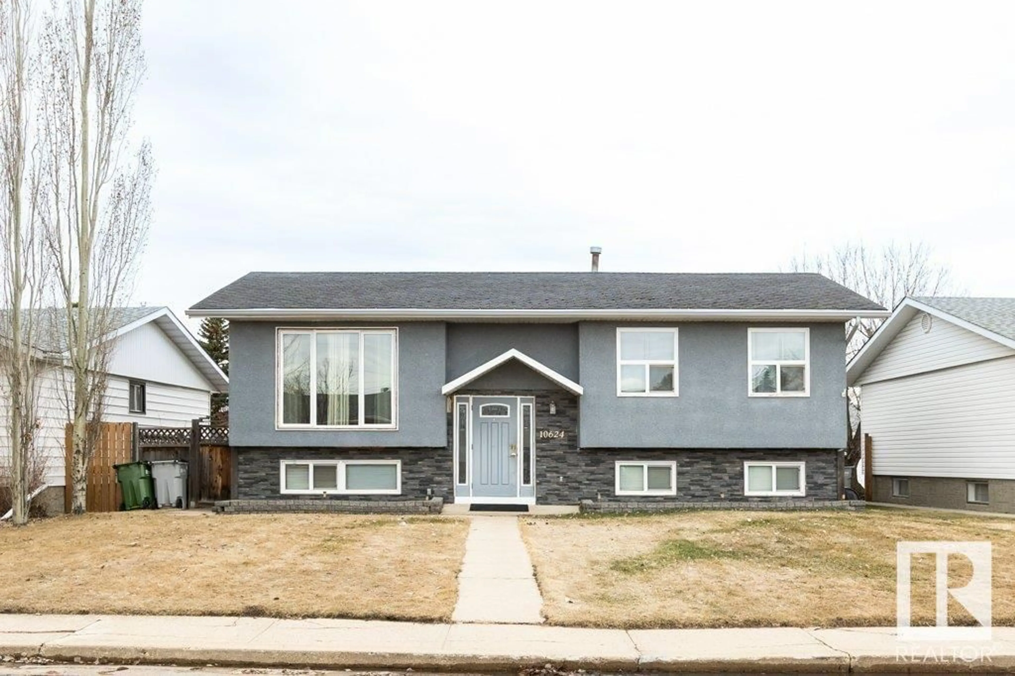 Home with vinyl exterior material, street for 10624 104 ST, Westlock Alberta T7P2P6