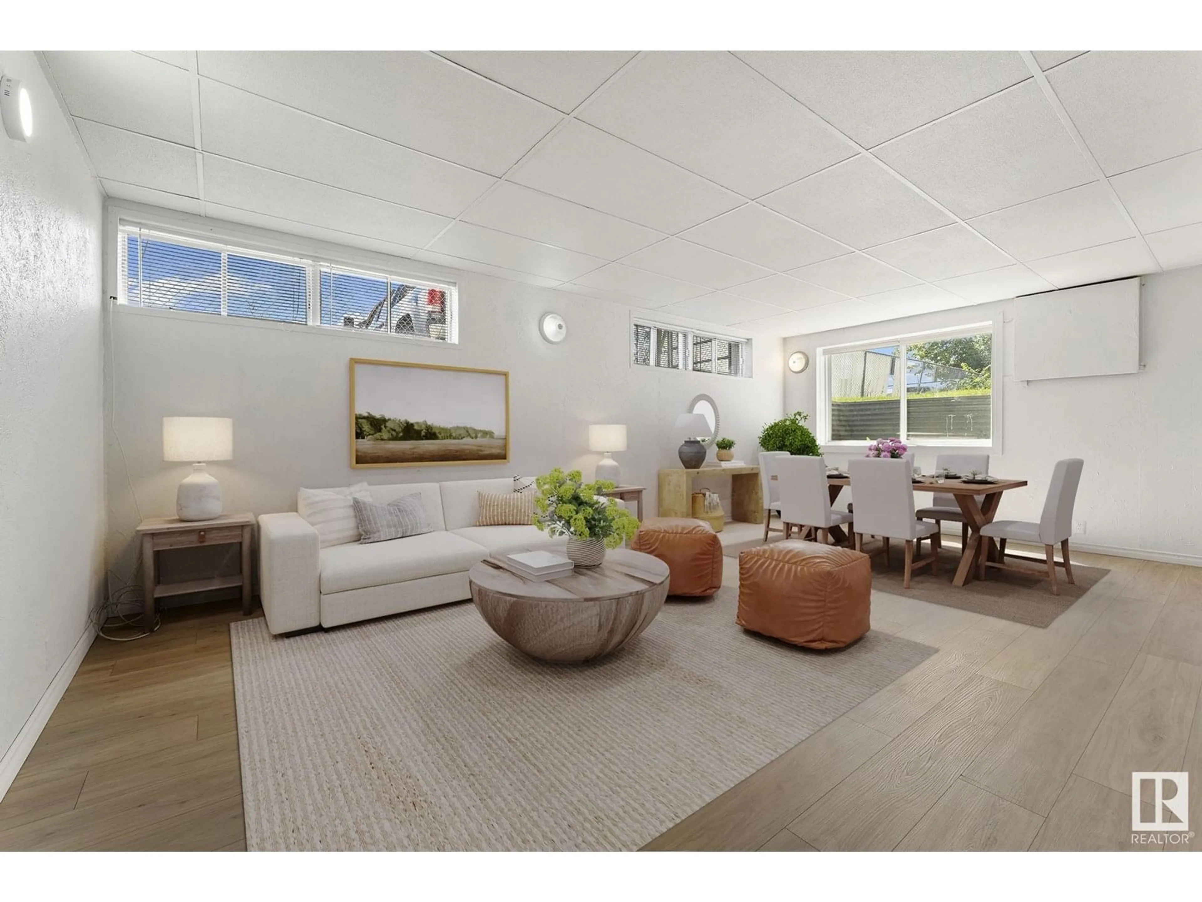 Living room with furniture, unknown for 13220 95 ST, Edmonton Alberta T5E3Y4