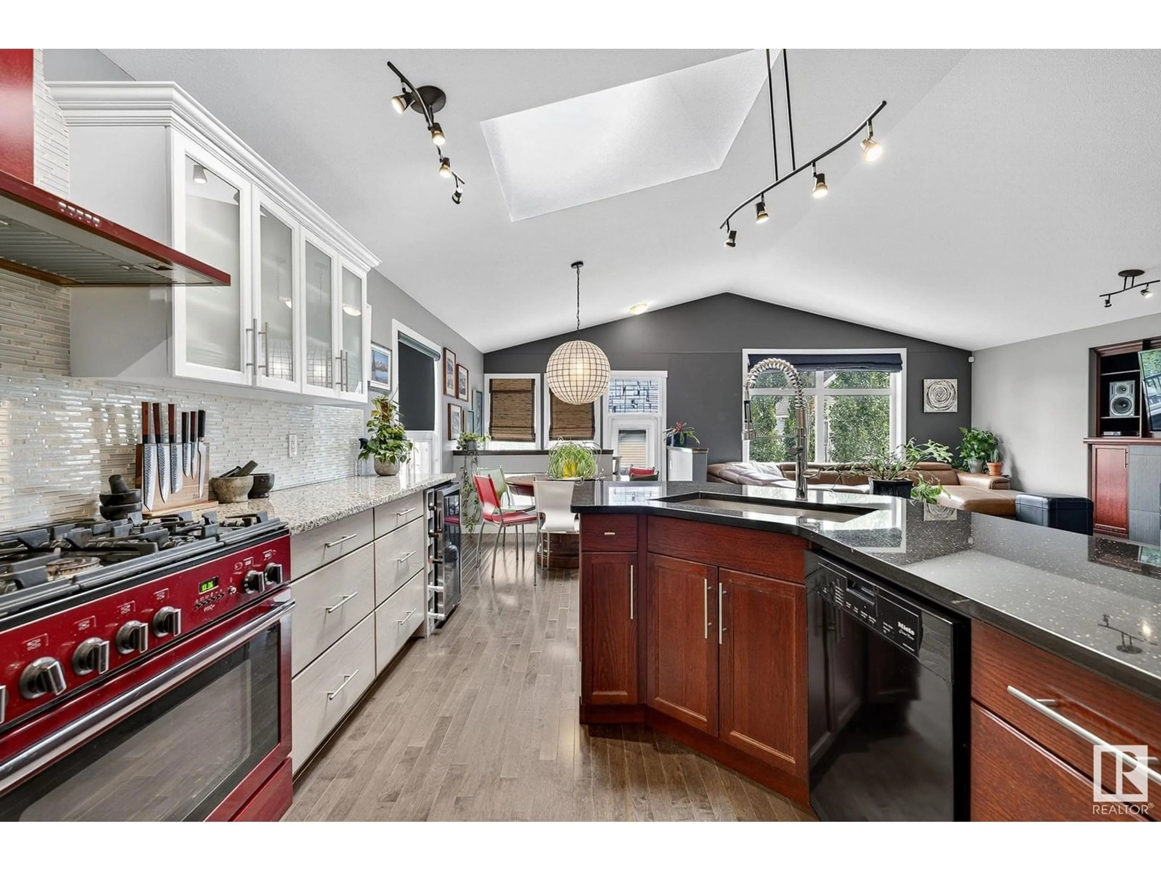 Open concept kitchen, ceramic/tile floor for 465 CHURCHILL CR, Sherwood Park Alberta T8T0R9