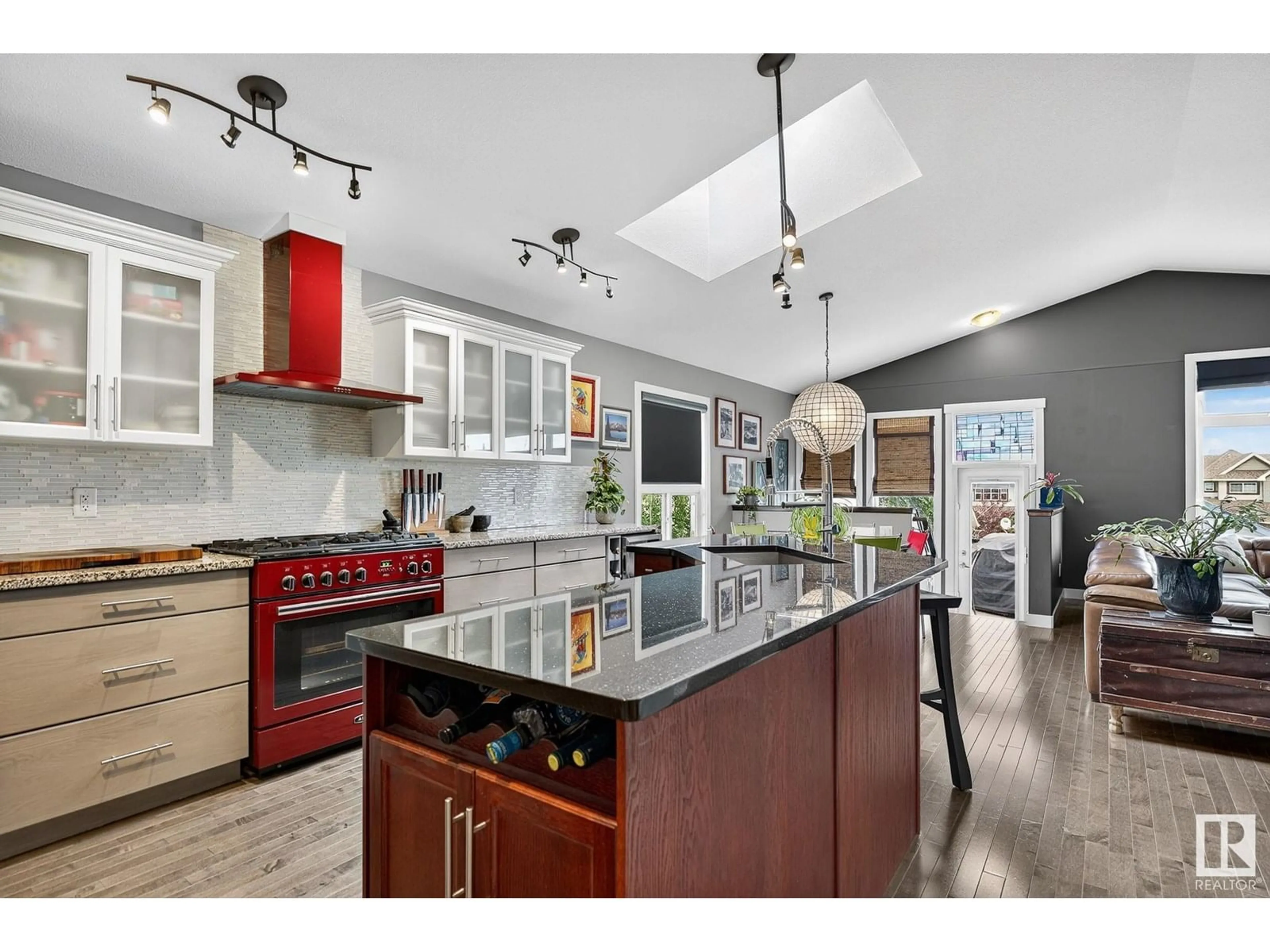Open concept kitchen, ceramic/tile floor for 465 CHURCHILL CR, Sherwood Park Alberta T8T0R9
