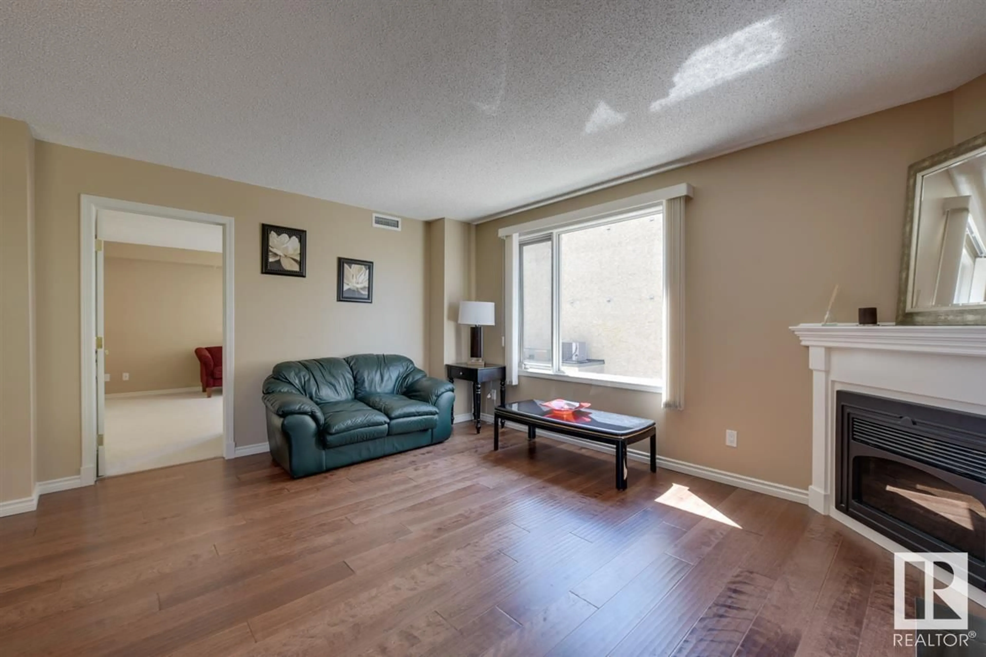Living room with furniture, unknown for #202 - 10649 SASKATCHEWAN DR, Edmonton Alberta T6E6S8