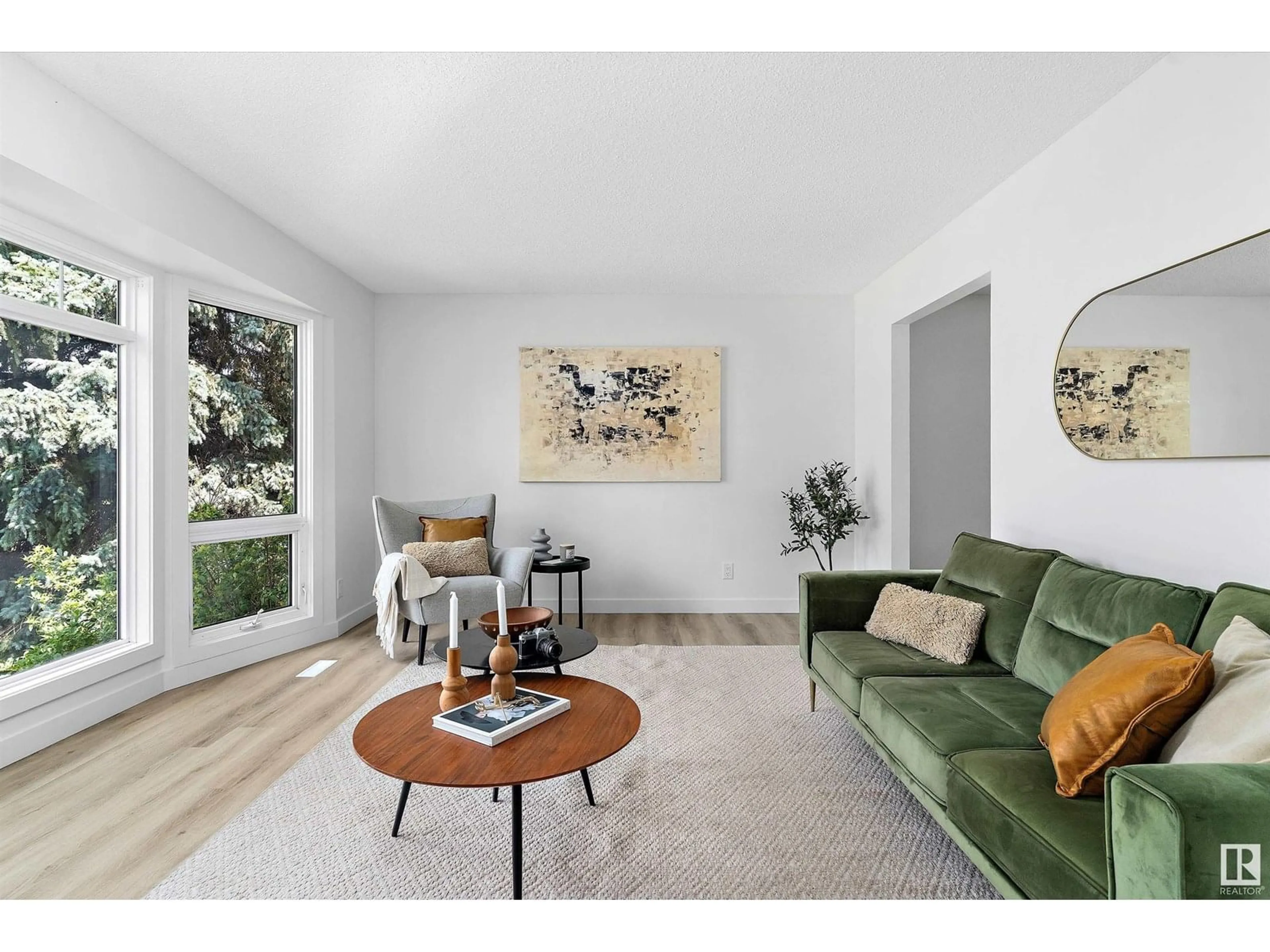 Living room with furniture, unknown for 1107 36 ST, Edmonton Alberta T6L2L6