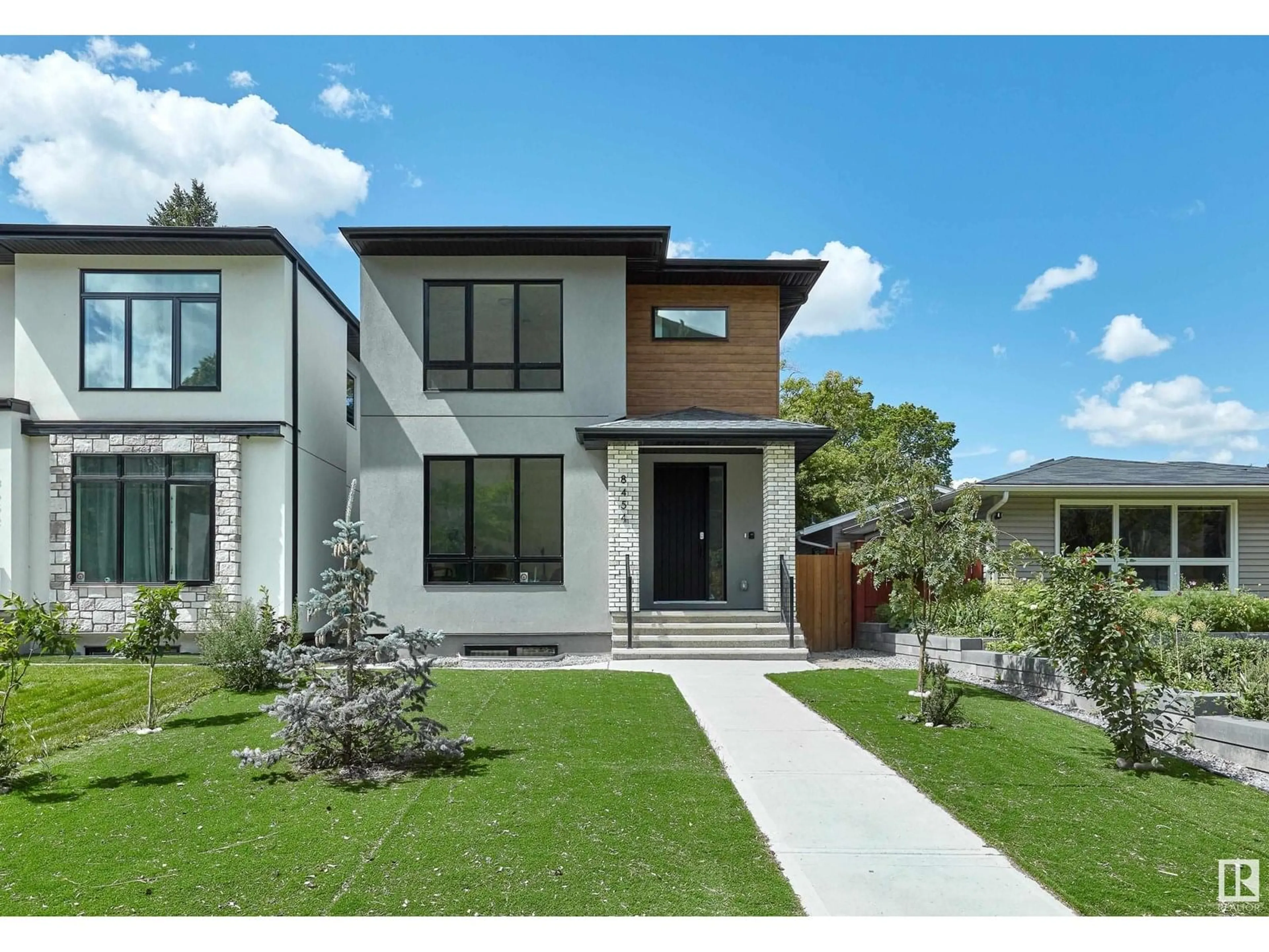 Home with brick exterior material, street for 8454 117 ST NW, Edmonton Alberta T6G1R4