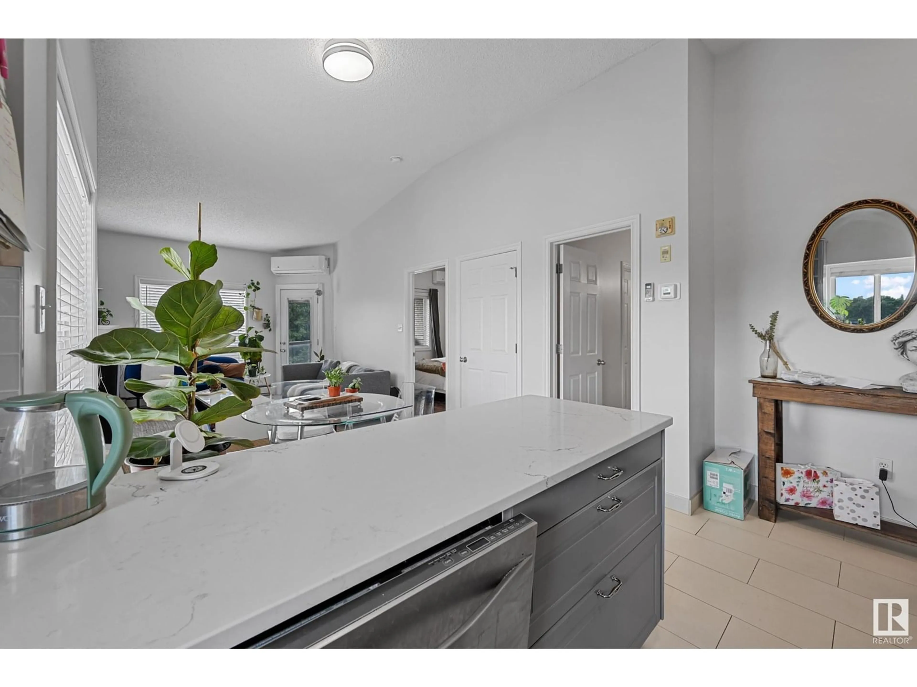 Open concept kitchen, unknown for 303 - 10719 80 AV, Edmonton Alberta T6E1V7