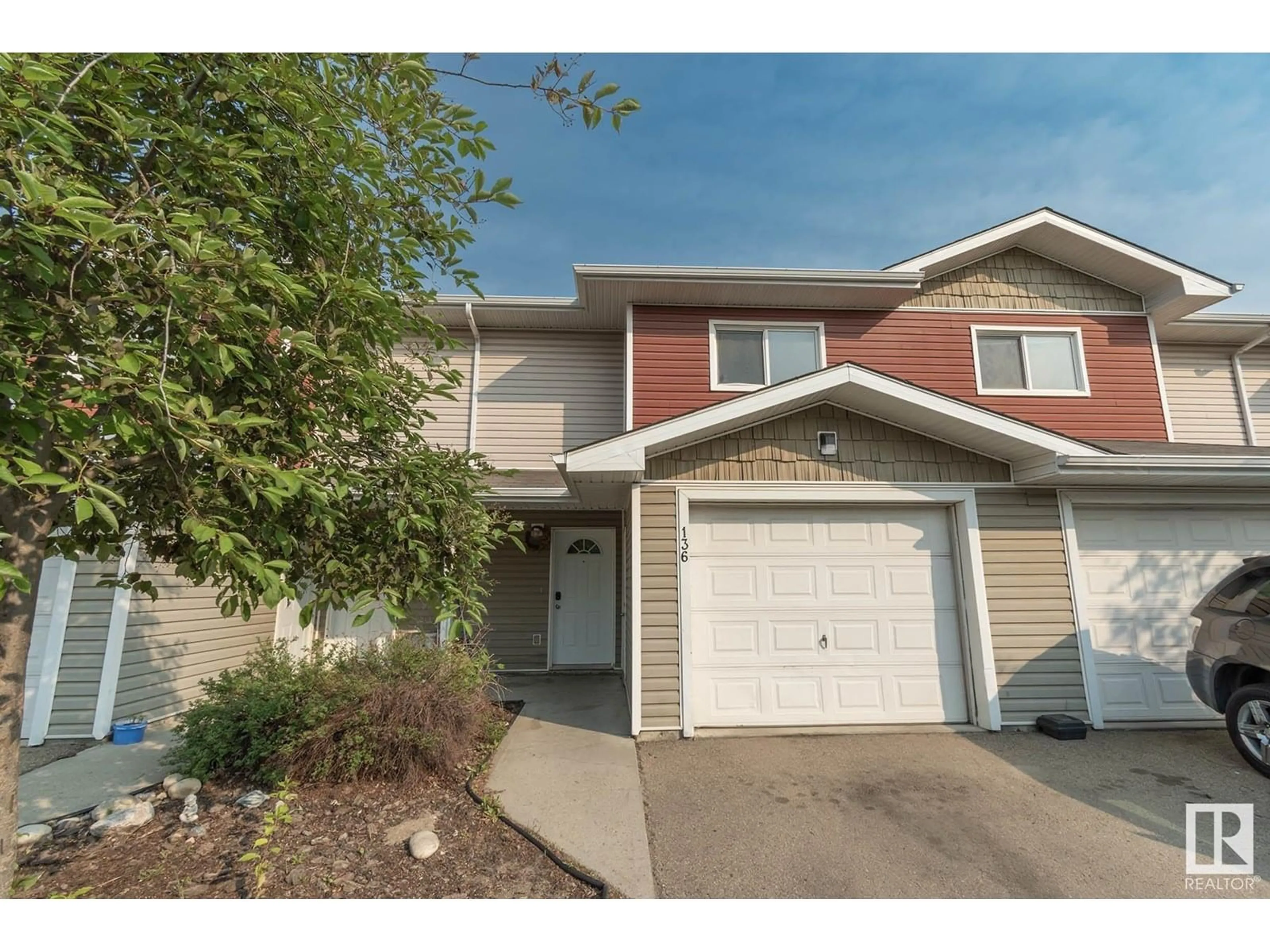Home with vinyl exterior material, street for 166 - 136 BRIDGEPORT BV, Leduc Alberta T9E0J8