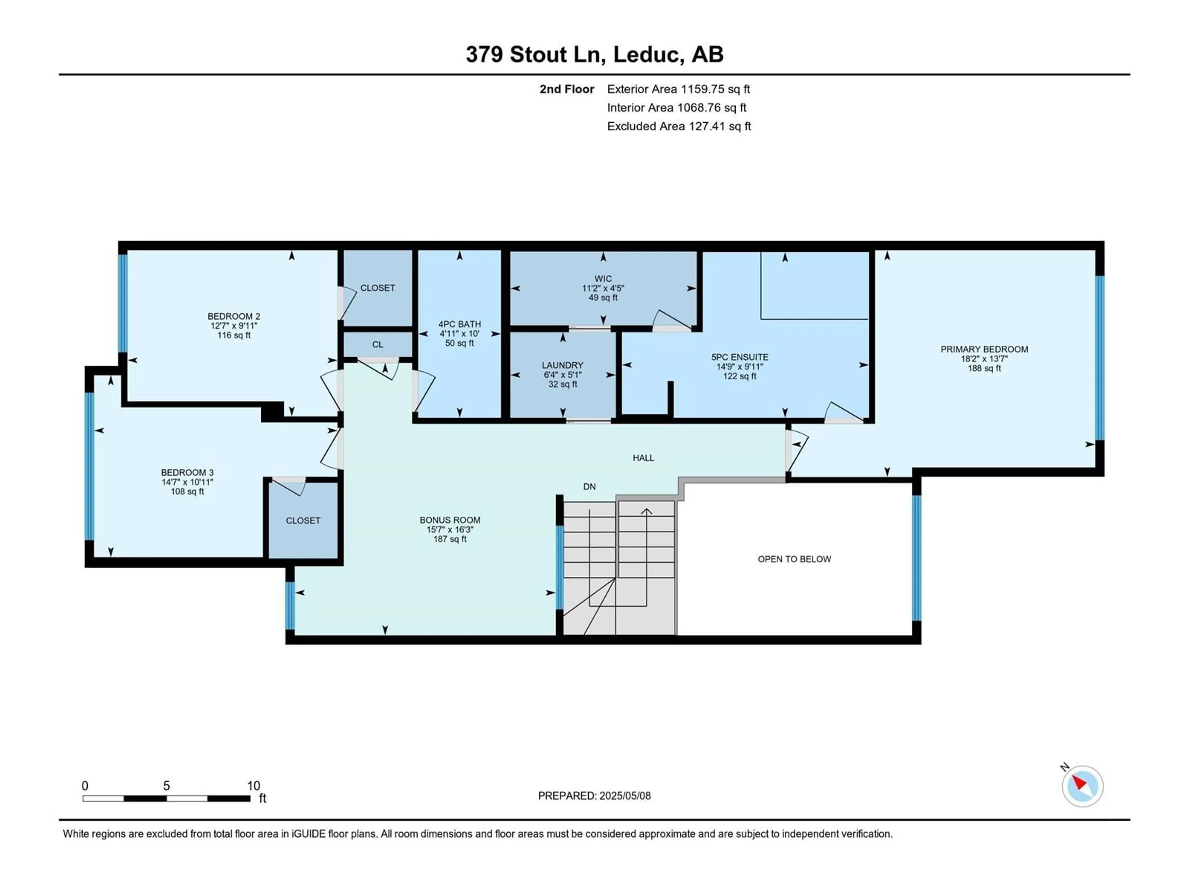 Floor plan for 379 STOUT LN, Leduc Alberta T9E1K4