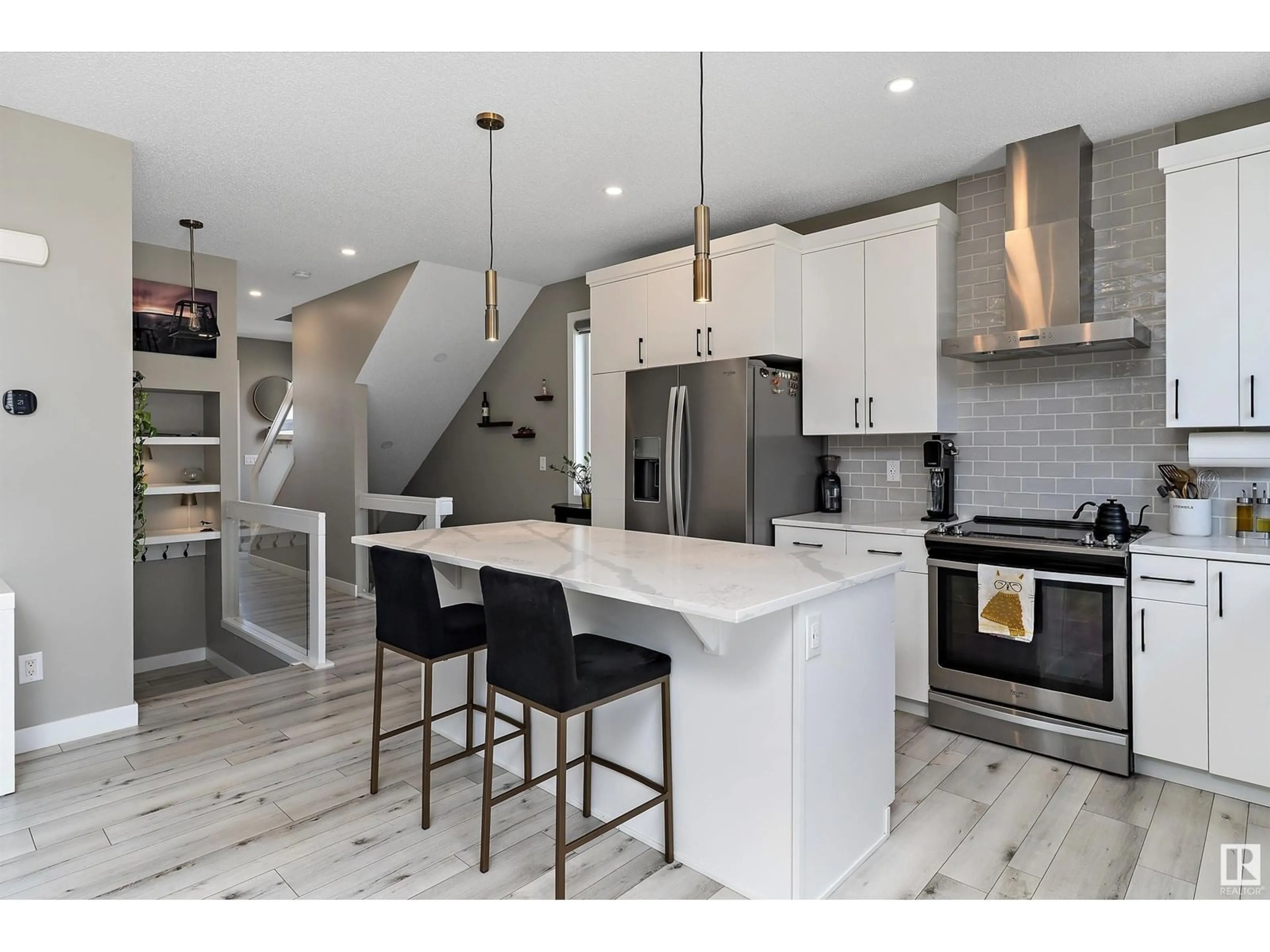 Open concept kitchen, unknown for NW - 1615 202 ST, Edmonton Alberta T6M1K6