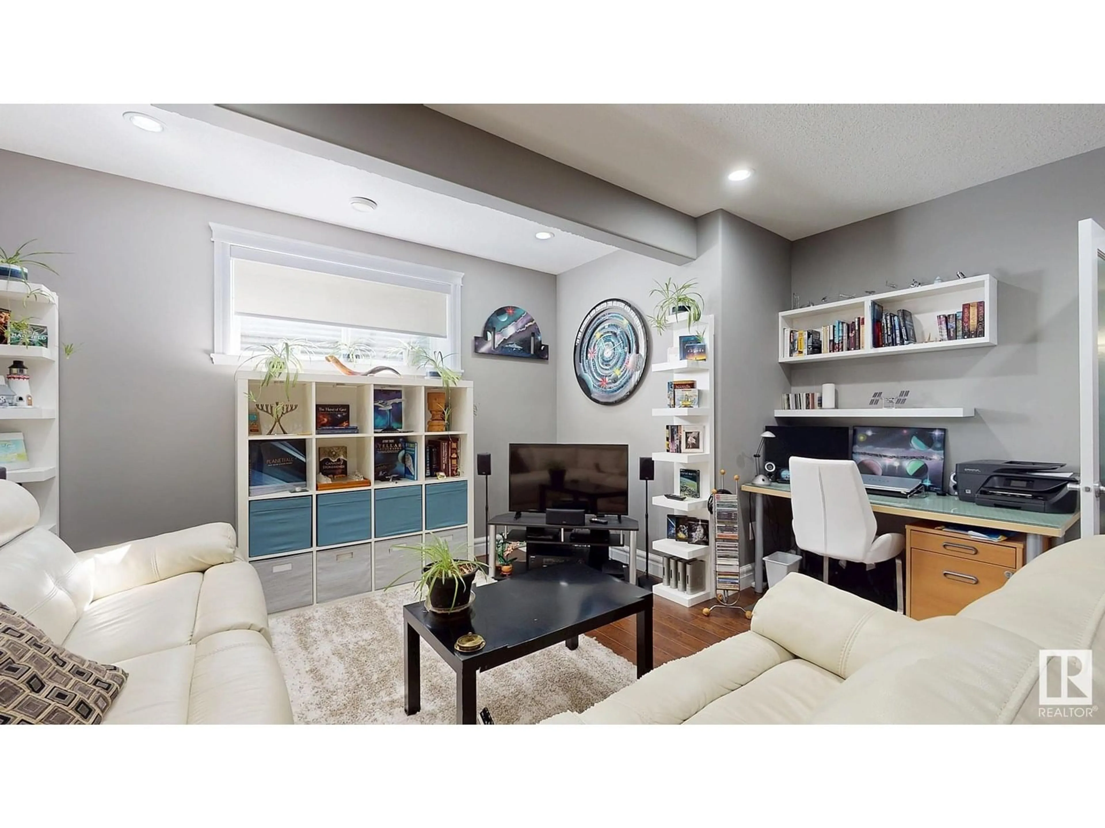 Living room with furniture, unknown for 475 ALLARD BV, Edmonton Alberta T6W3H4