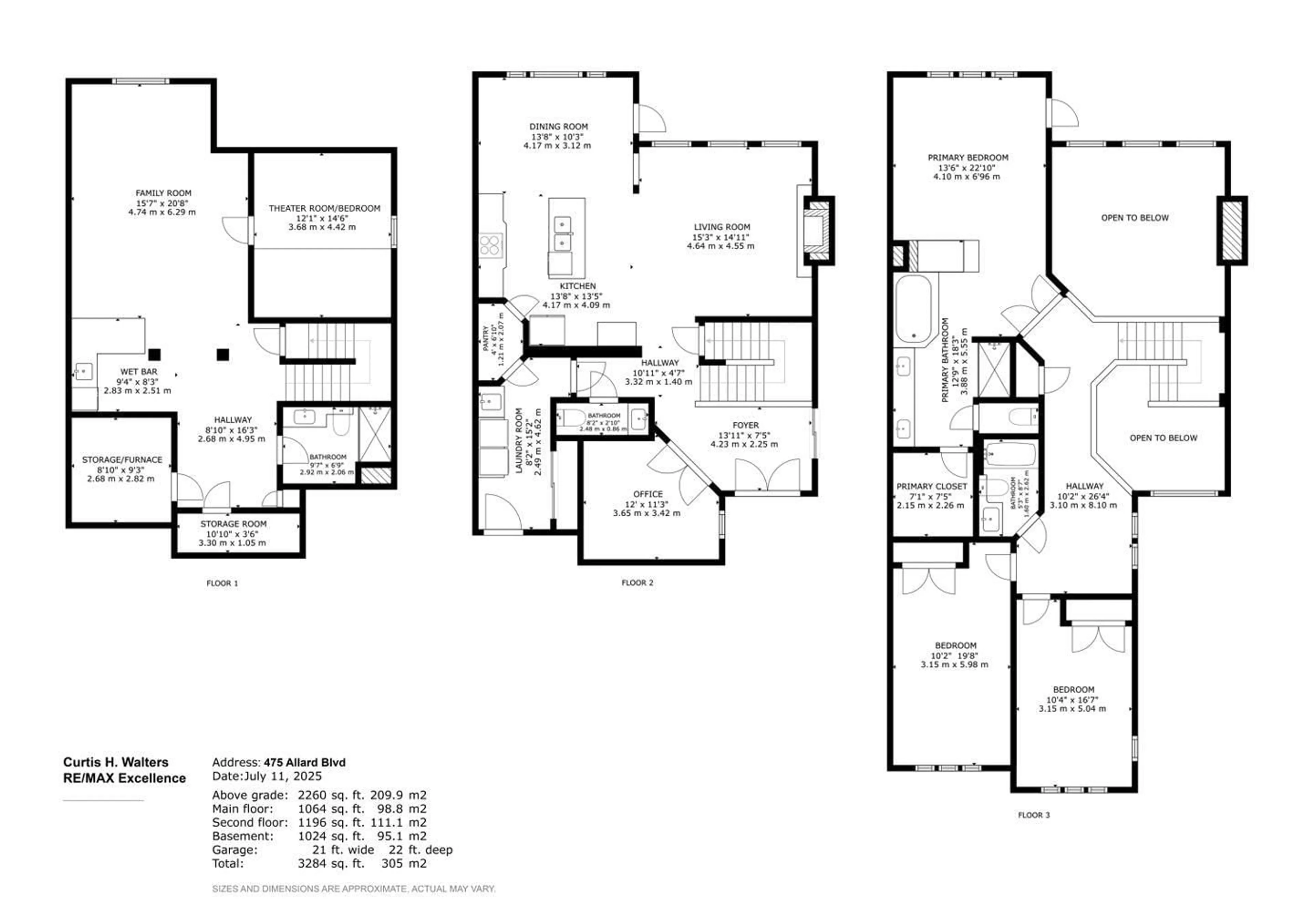 Floor plan for 475 ALLARD BV, Edmonton Alberta T6W3H4