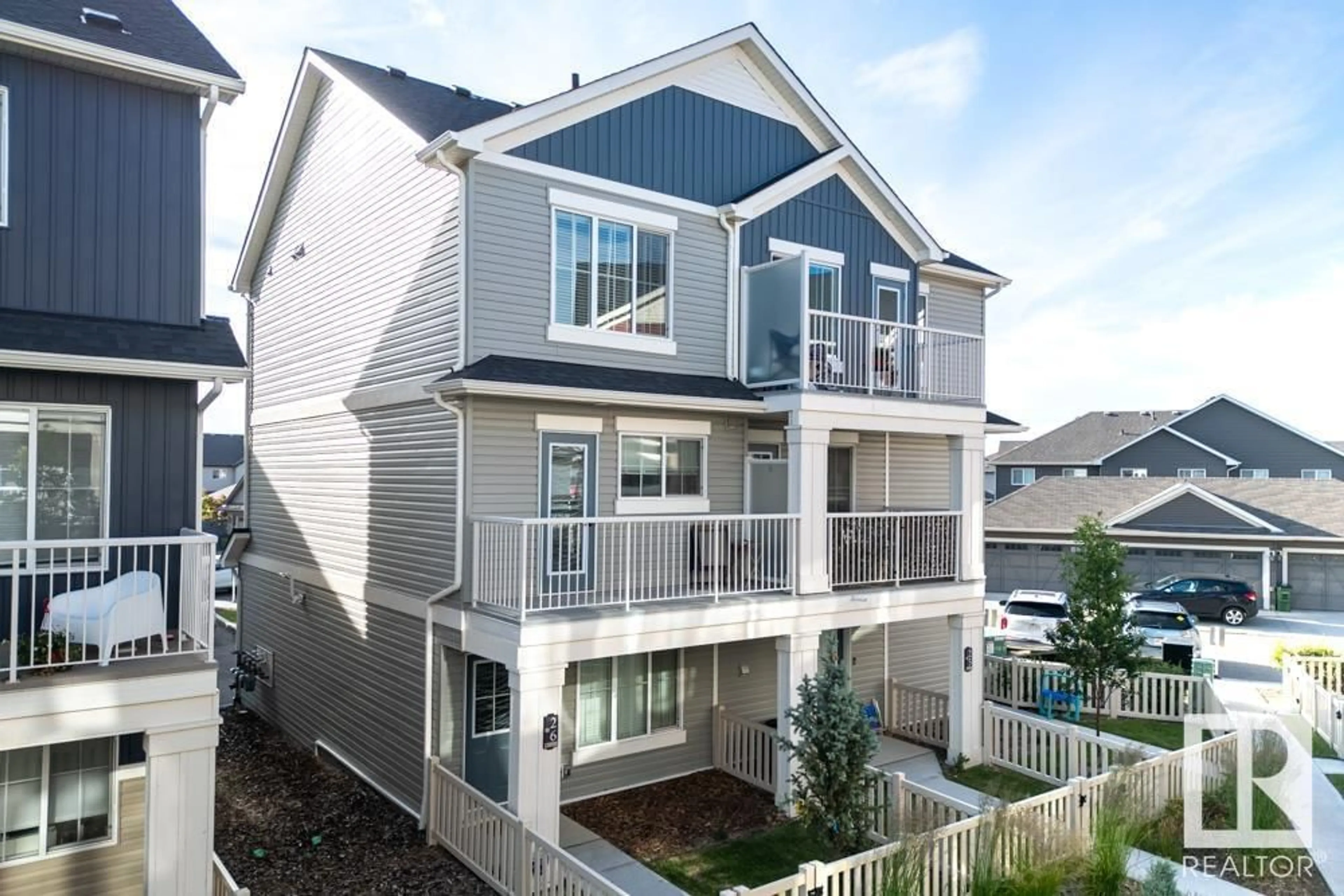 Home with vinyl exterior material, street for #26 - 1110 DANIELS LINK LI, Edmonton Alberta T6W4N6
