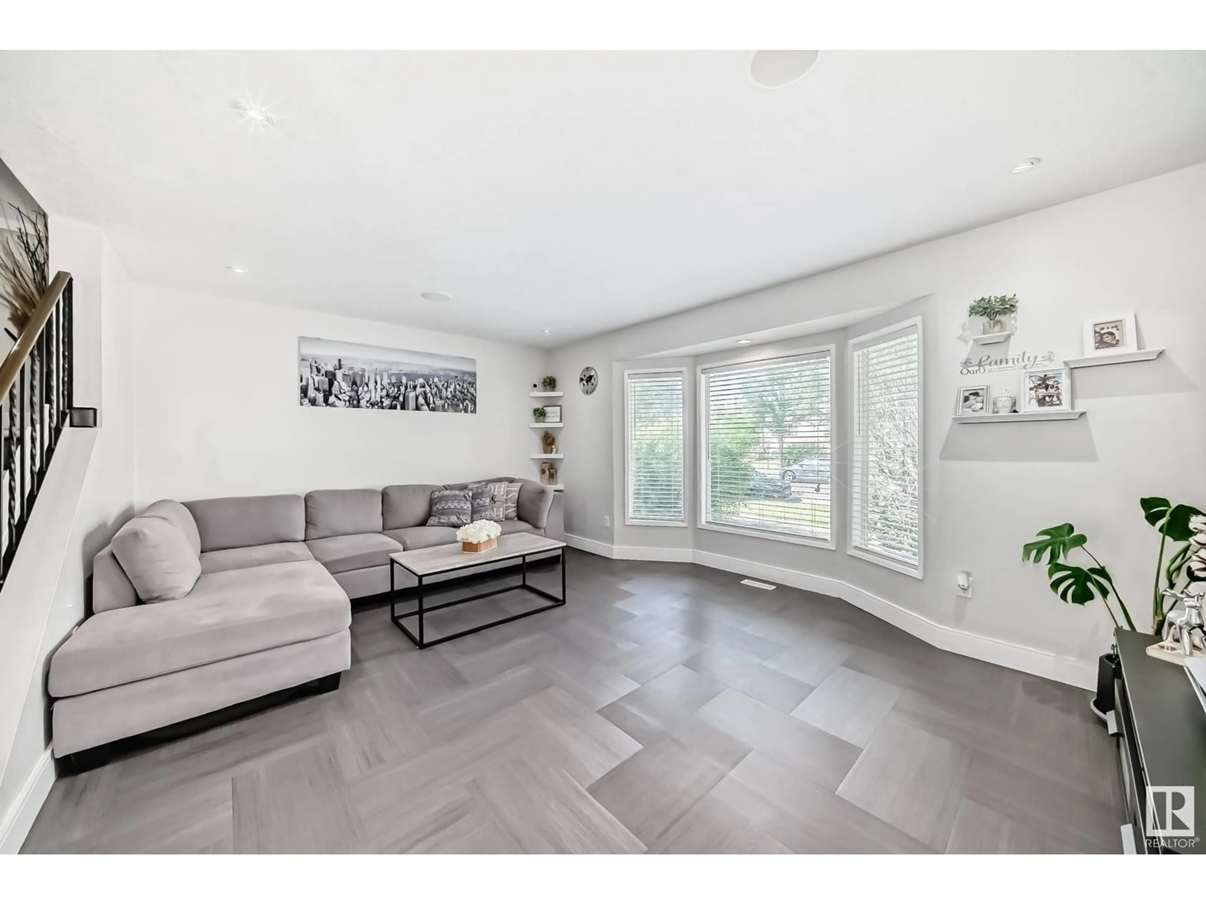 Living room with furniture, unknown for 12603 161 AV, Edmonton Alberta T5X4W7