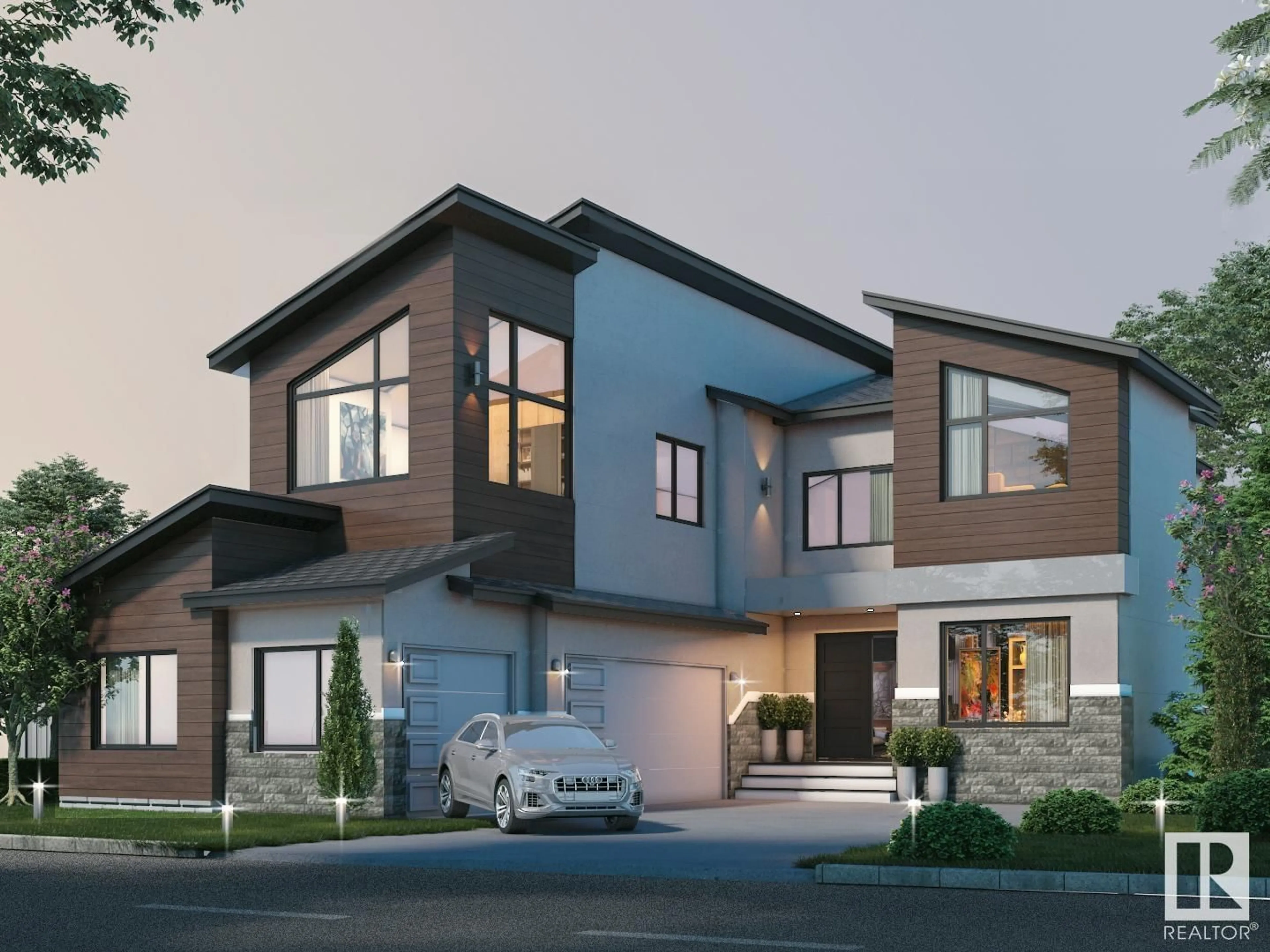 Home with vinyl exterior material, street for 5605 CAUTLEY COVE CV, Edmonton Alberta T6W4P7