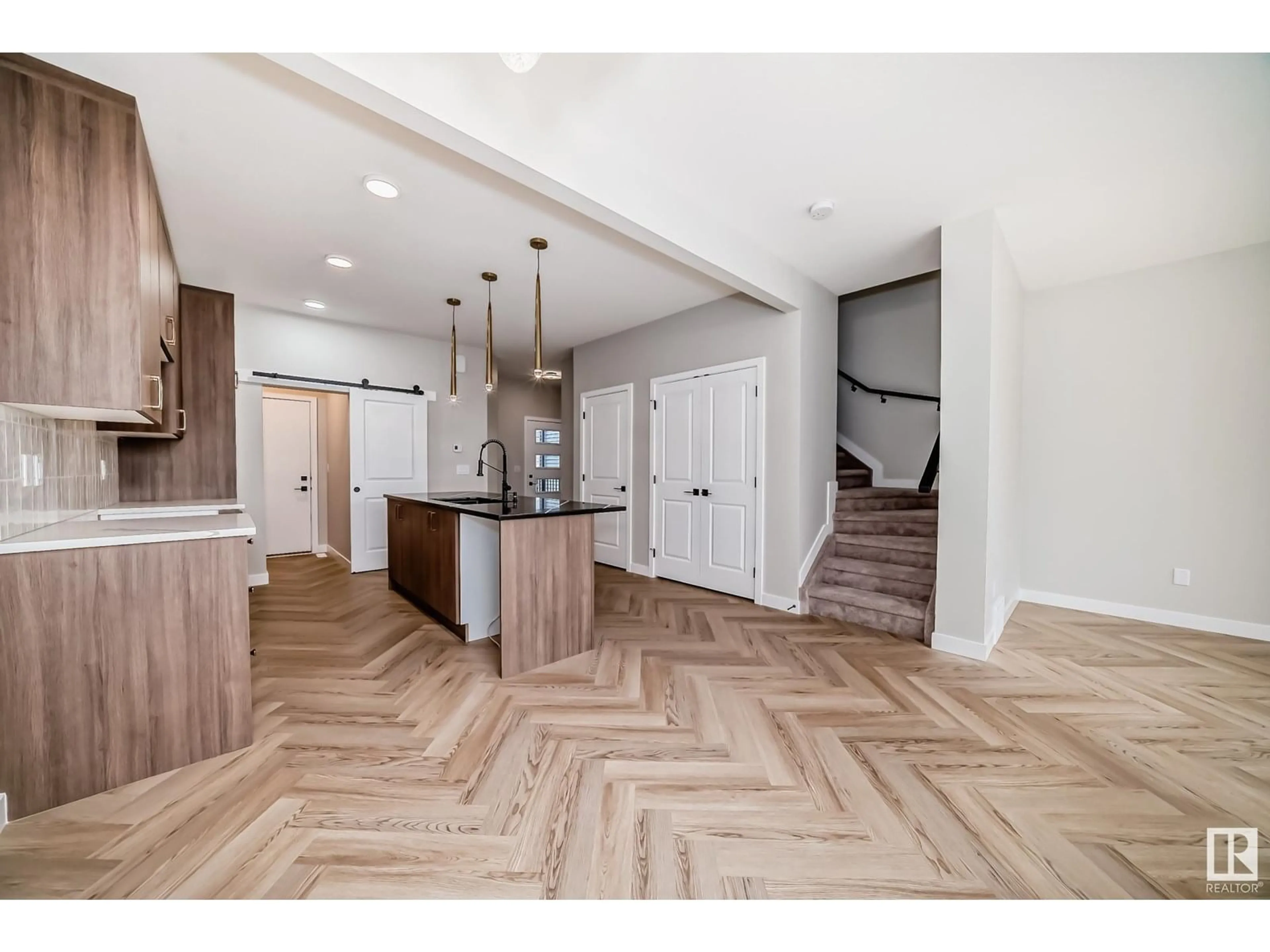 Open concept kitchen, unknown for 2909 65 ST, Edmonton Alberta T6X3J7