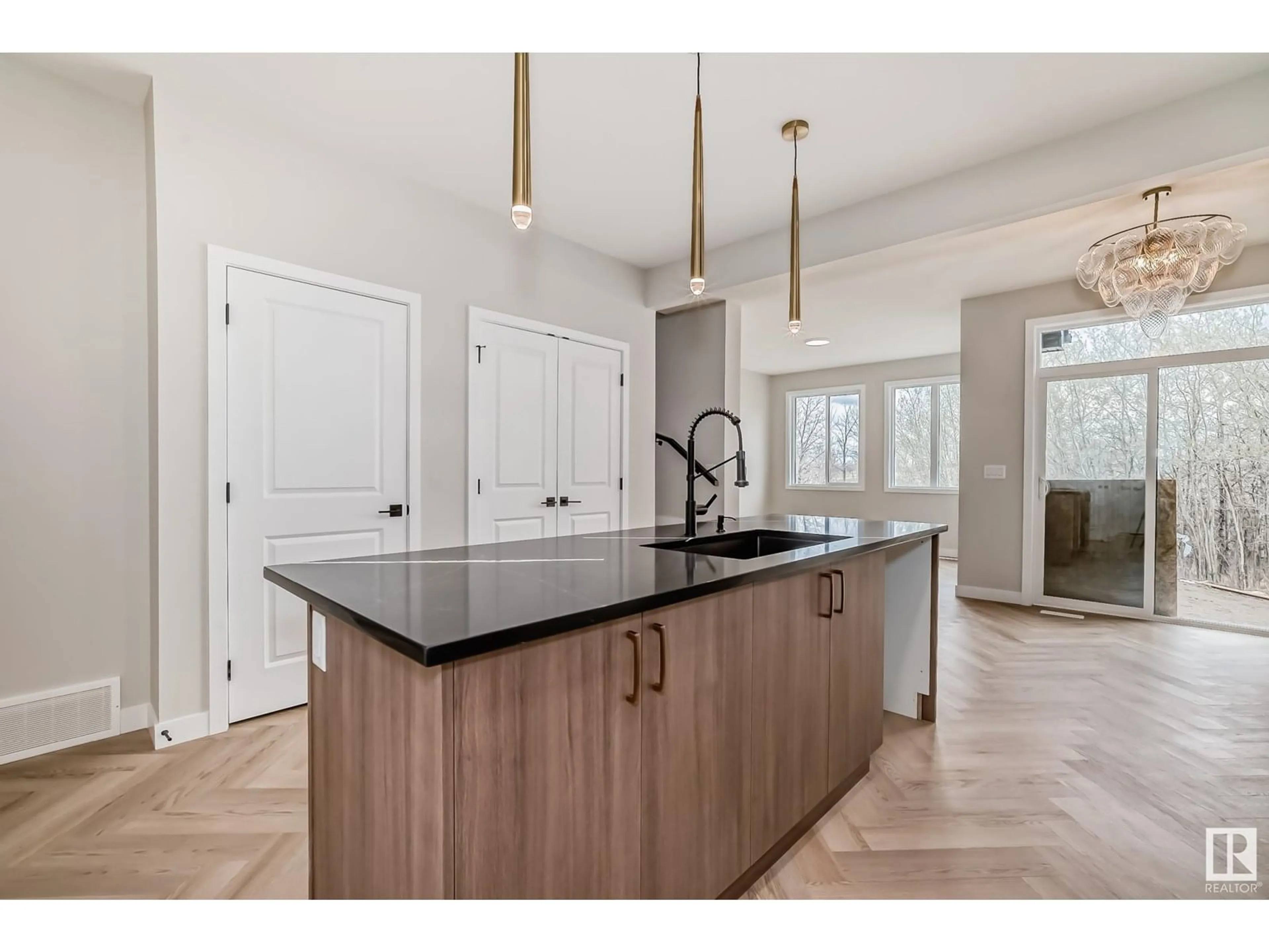 Open concept kitchen, unknown for 2909 65 ST, Edmonton Alberta T6X3J7