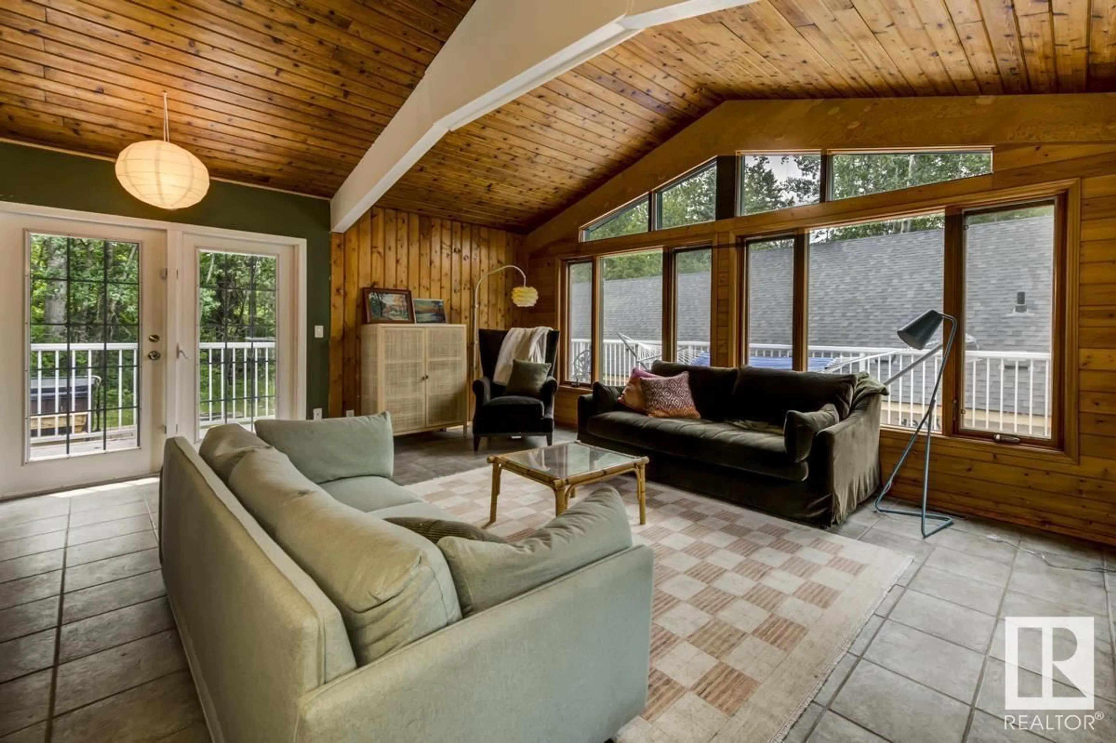 Living room with furniture, unknown for 6 HAZEL AV, Rural Lac Ste. Anne County Alberta T0E0L0