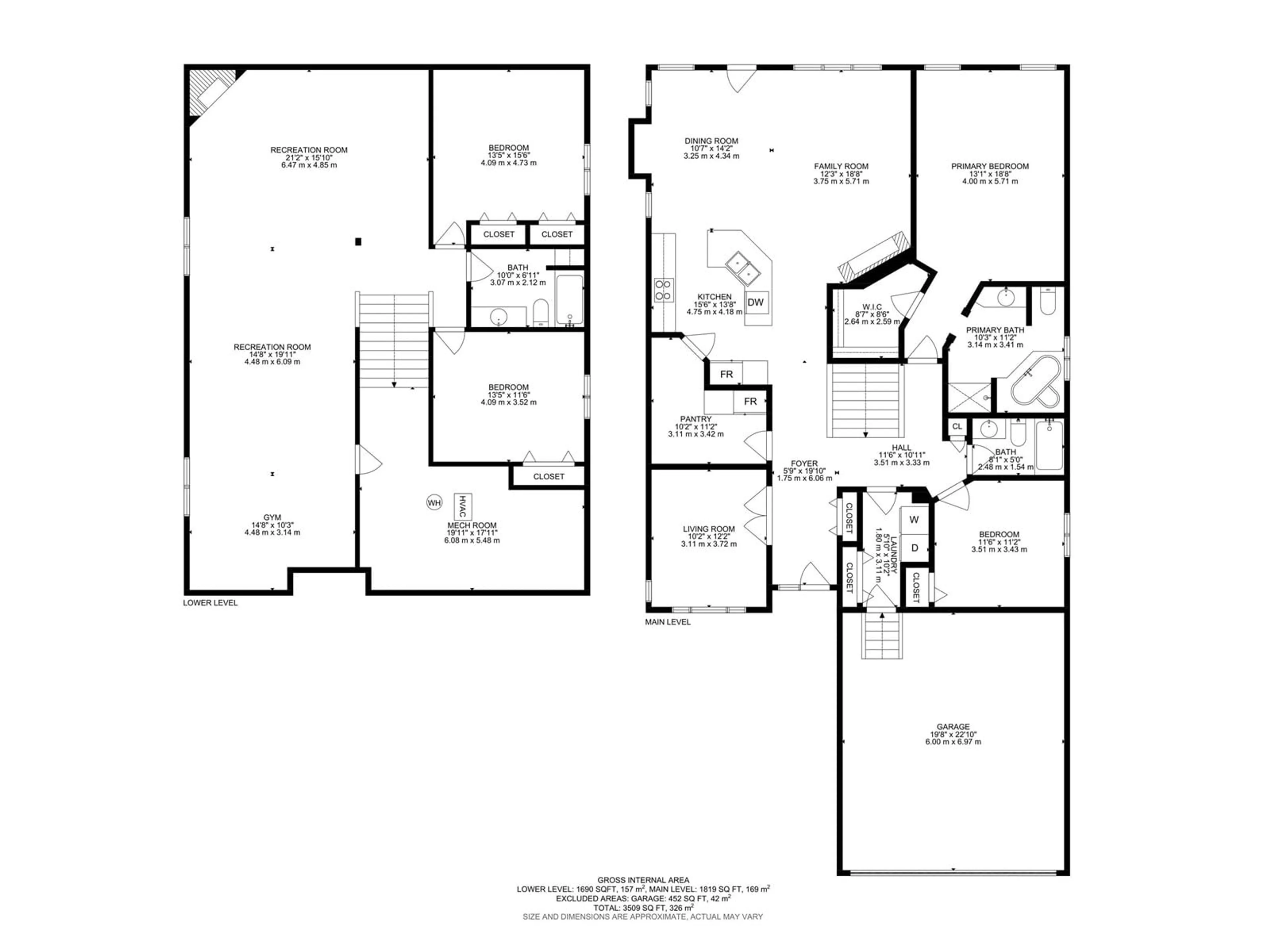 Floor plan for 504 HIGHLAND DR, Sherwood Park Alberta T8A6E3