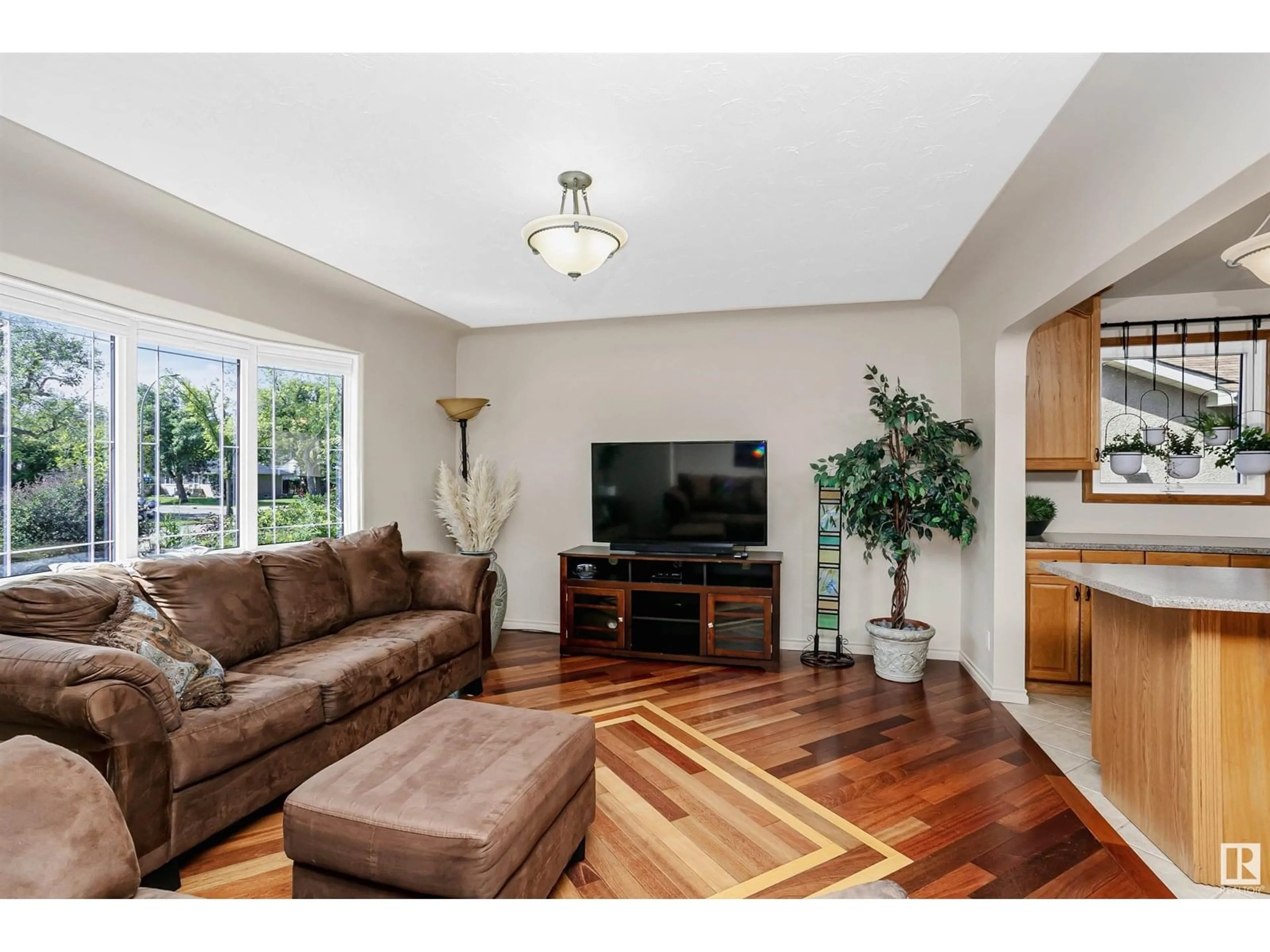 Living room with furniture, unknown for 5908 106 AV, Edmonton Alberta T6A1G5