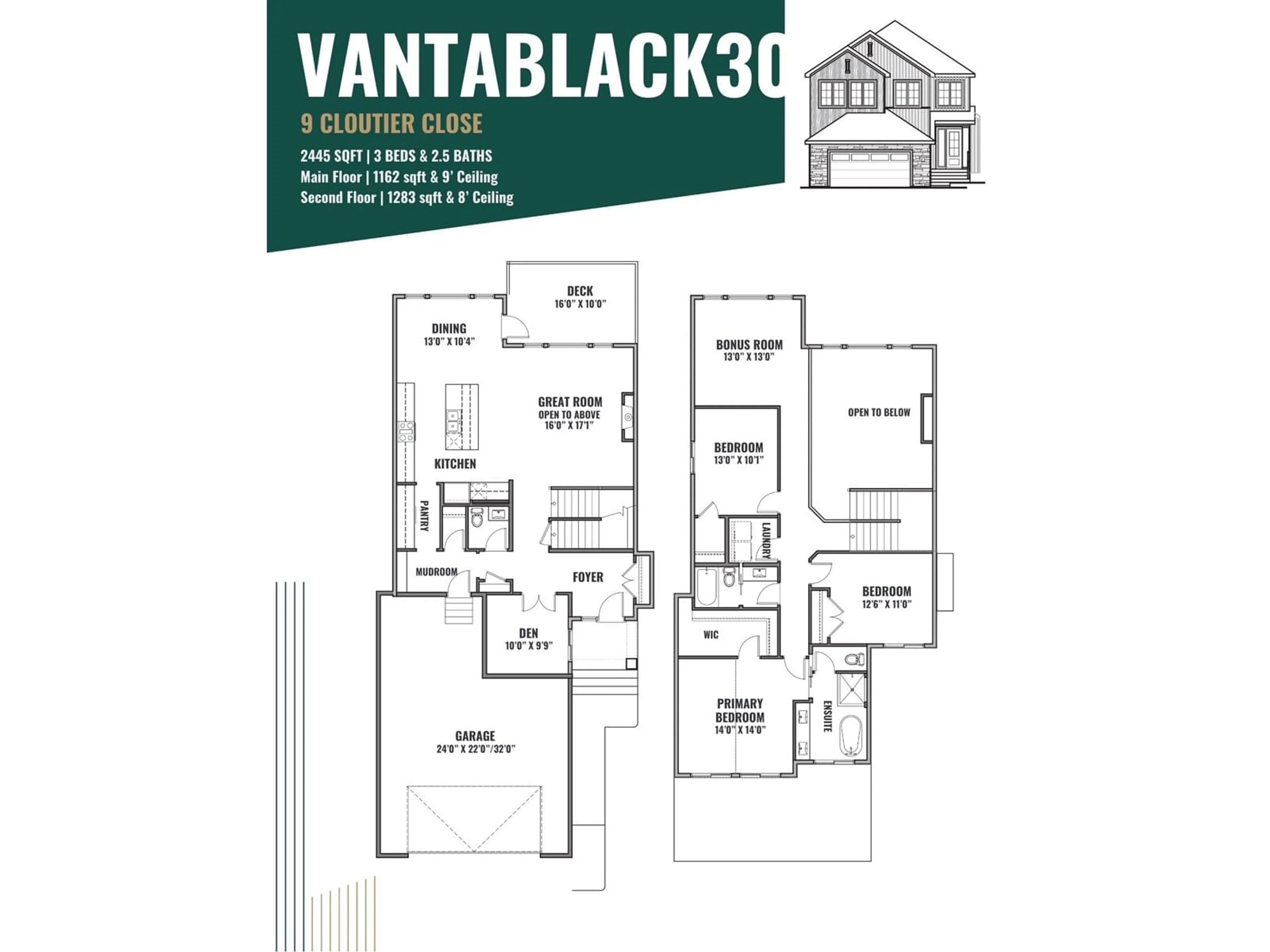 Floor plan for 9 CLOUTIER CL, St. Albert Alberta T8T2C9