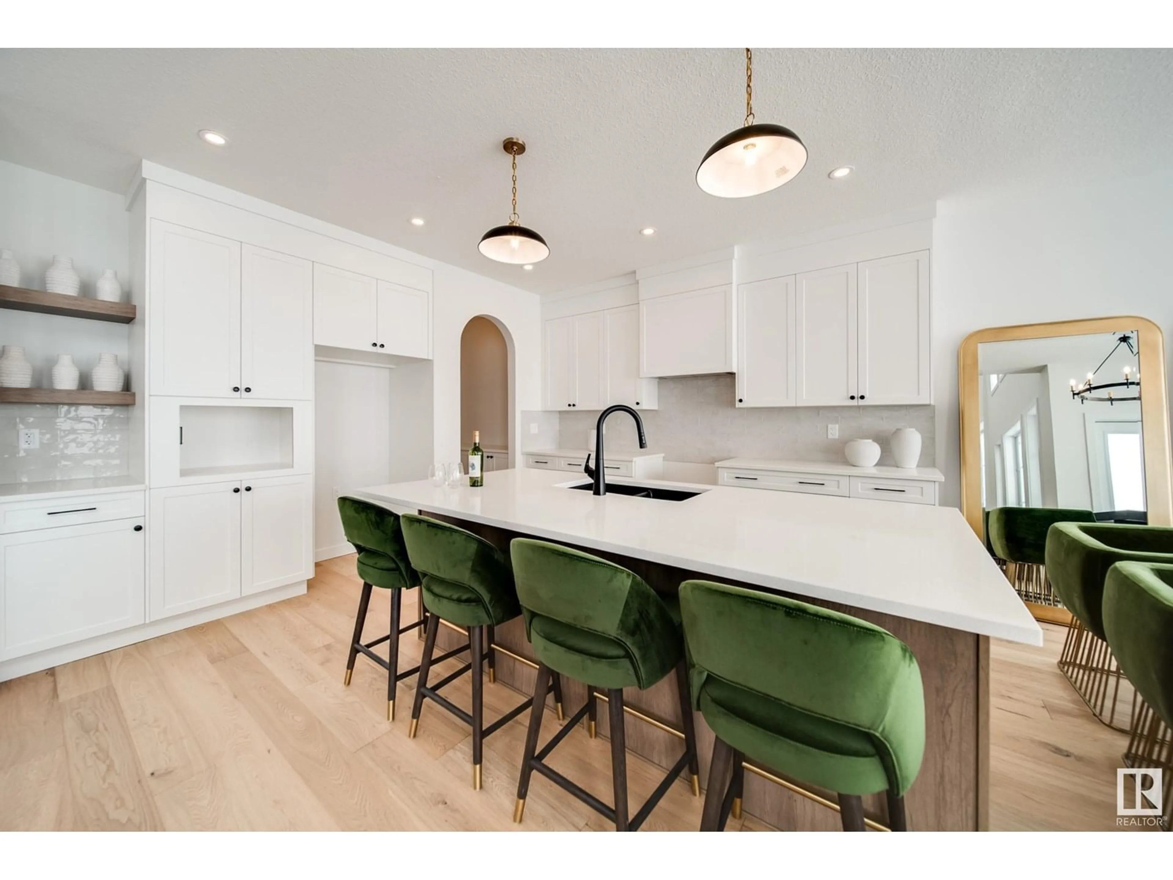 Open concept kitchen, unknown for 9 CLOUTIER CL, St. Albert Alberta T8T2C9