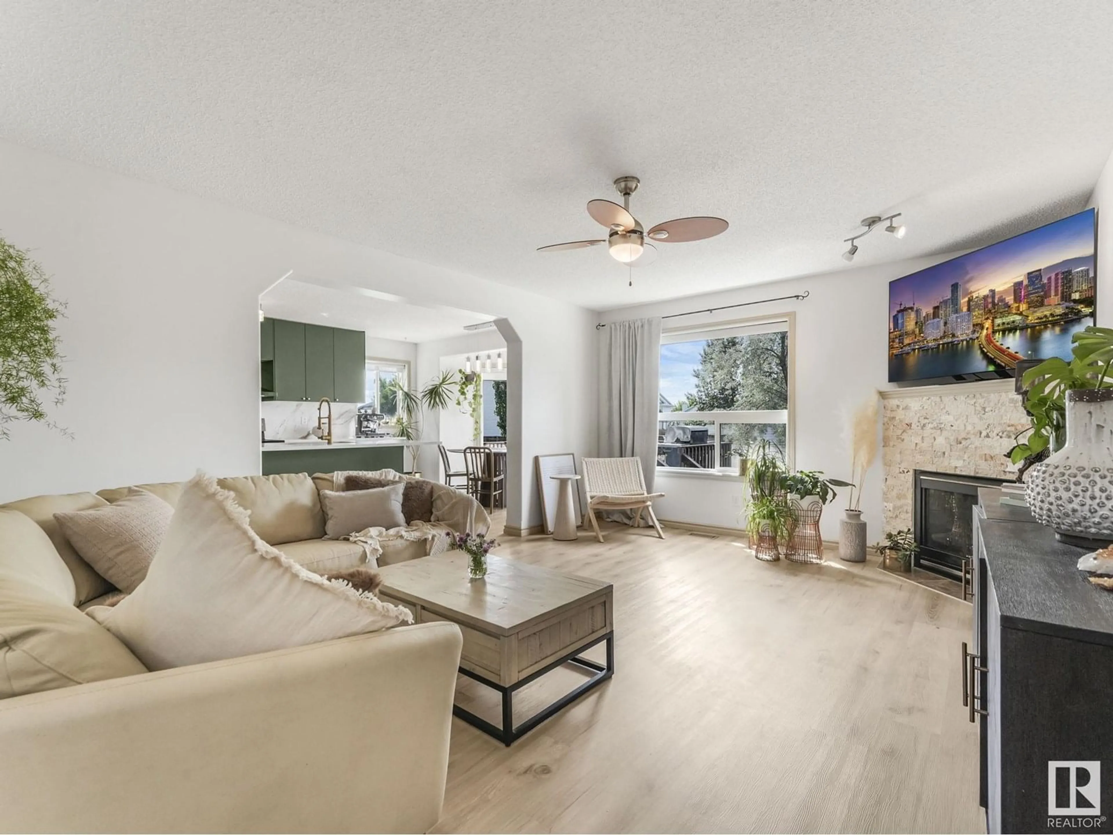 Living room with furniture, unknown for 3104 42 ST, Leduc Alberta T9E8L2