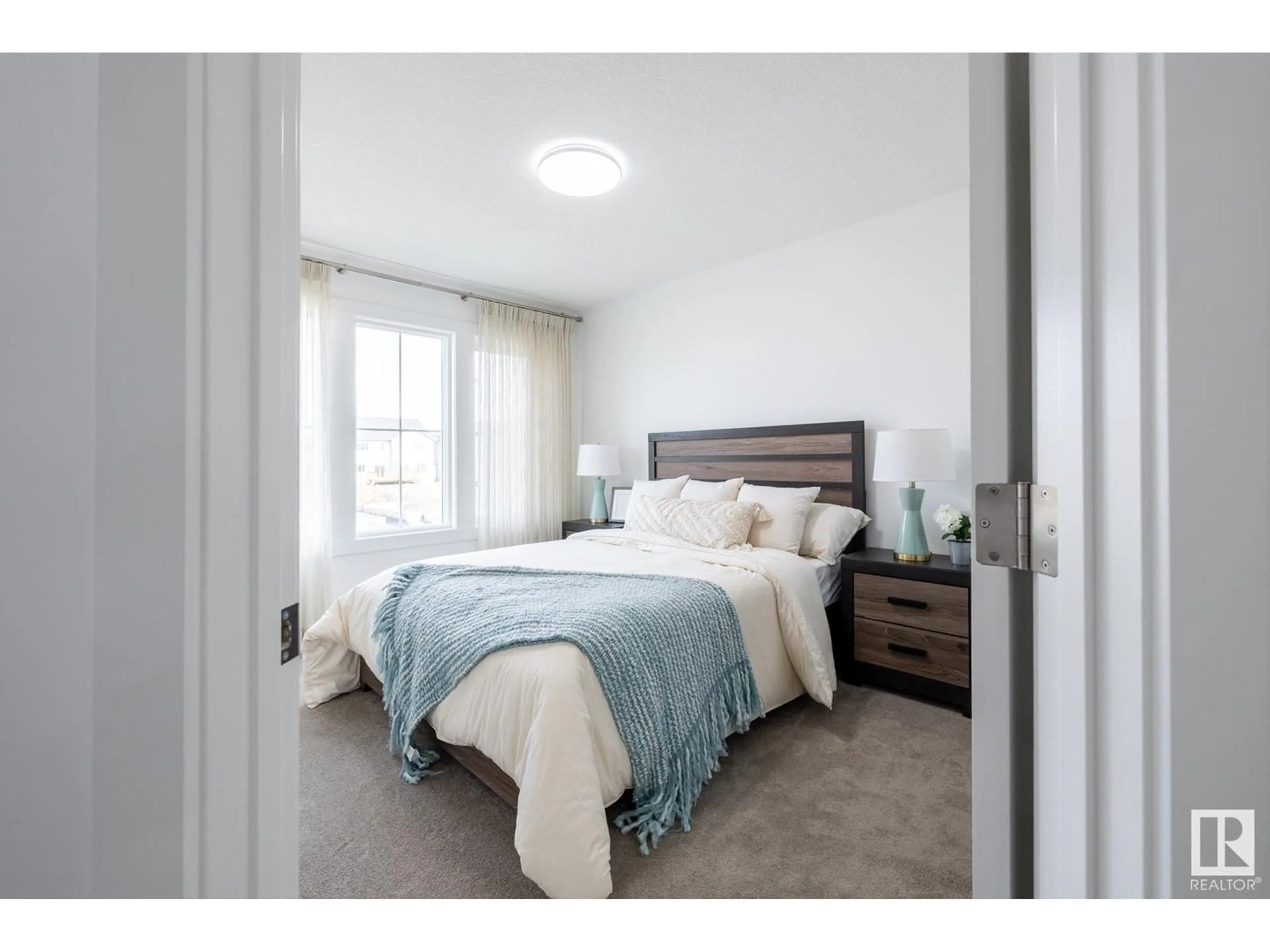 Bedroom with bed, unknown for 1282 KESWICK DR, Edmonton Alberta T6W5P2