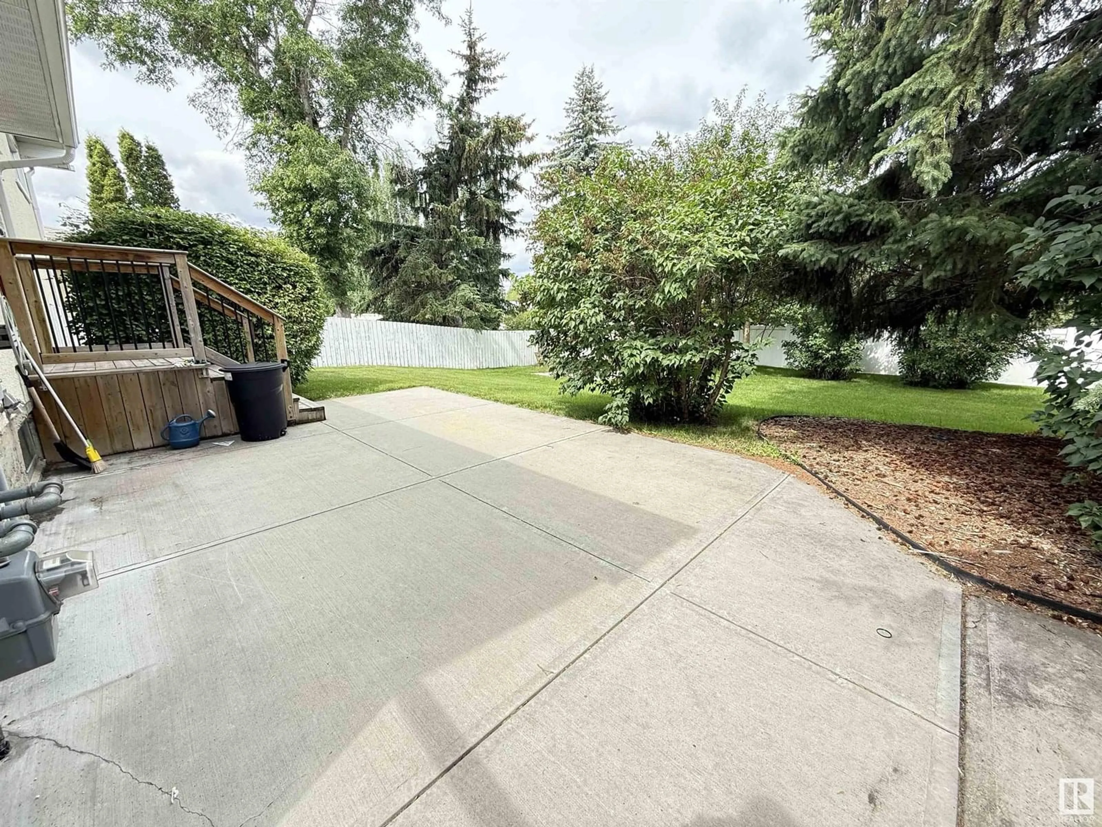 Patio, water/lake/river/ocean view for 24 STARLING DR, Sherwood Park Alberta T8A0A7