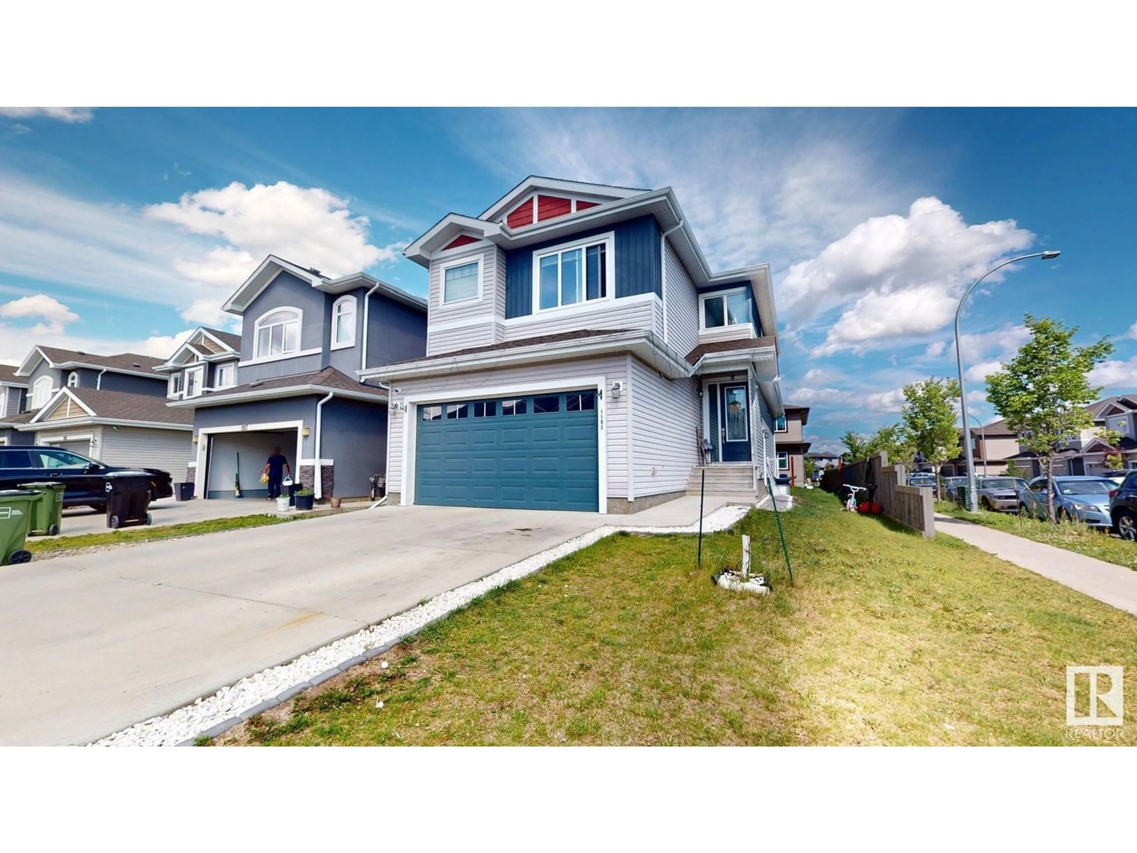 Home with vinyl exterior material, street for NW - 1103 30 ST, Edmonton Alberta T6T2H1